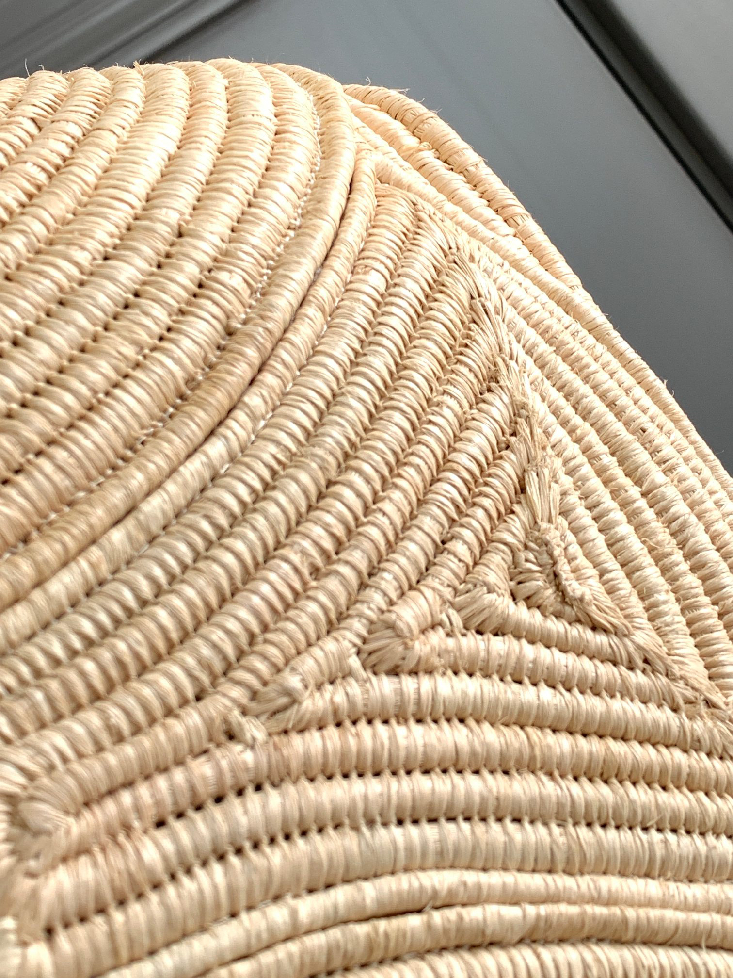 CELINE Medium Woven TRIOMPHE Tote Bag - Image 5