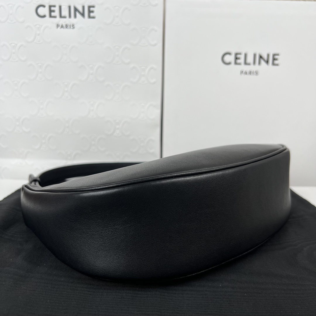 AVA TRIOME Smooth Leather Shoulder Bag - Image 5