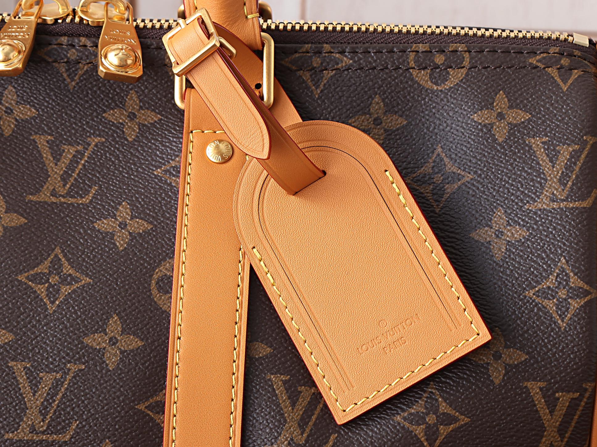 Louis Vuitton Keepall Bandouliere 35 Travel Bag in Monogram Archive Canvas - Image 5