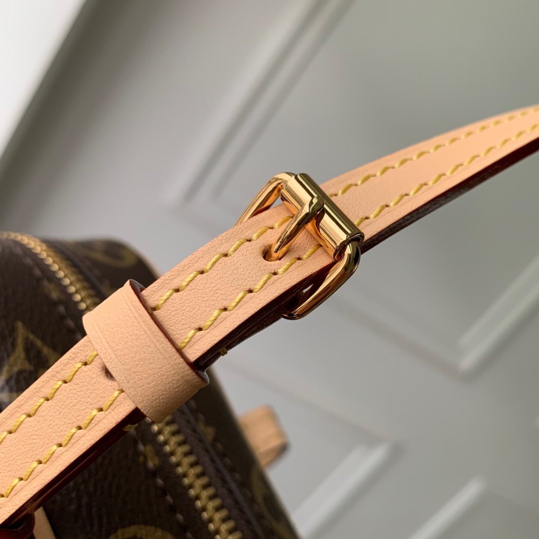 Louis Vuitton Hang On Shoulder Bag in Monogram Canvas - Image 5