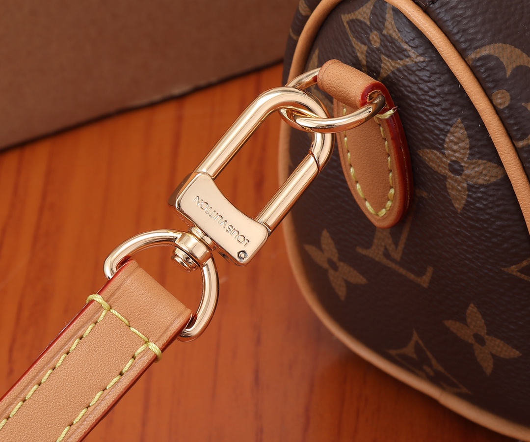 Louis Vuitton Nano Speedy Monogram Crossbody Bag - Image 5