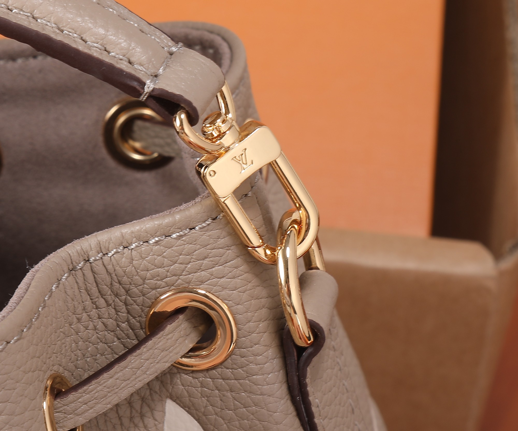 Louis Vuitton Nano Noé Monogram Empreinte Leather Crossbody Bag - Image 5