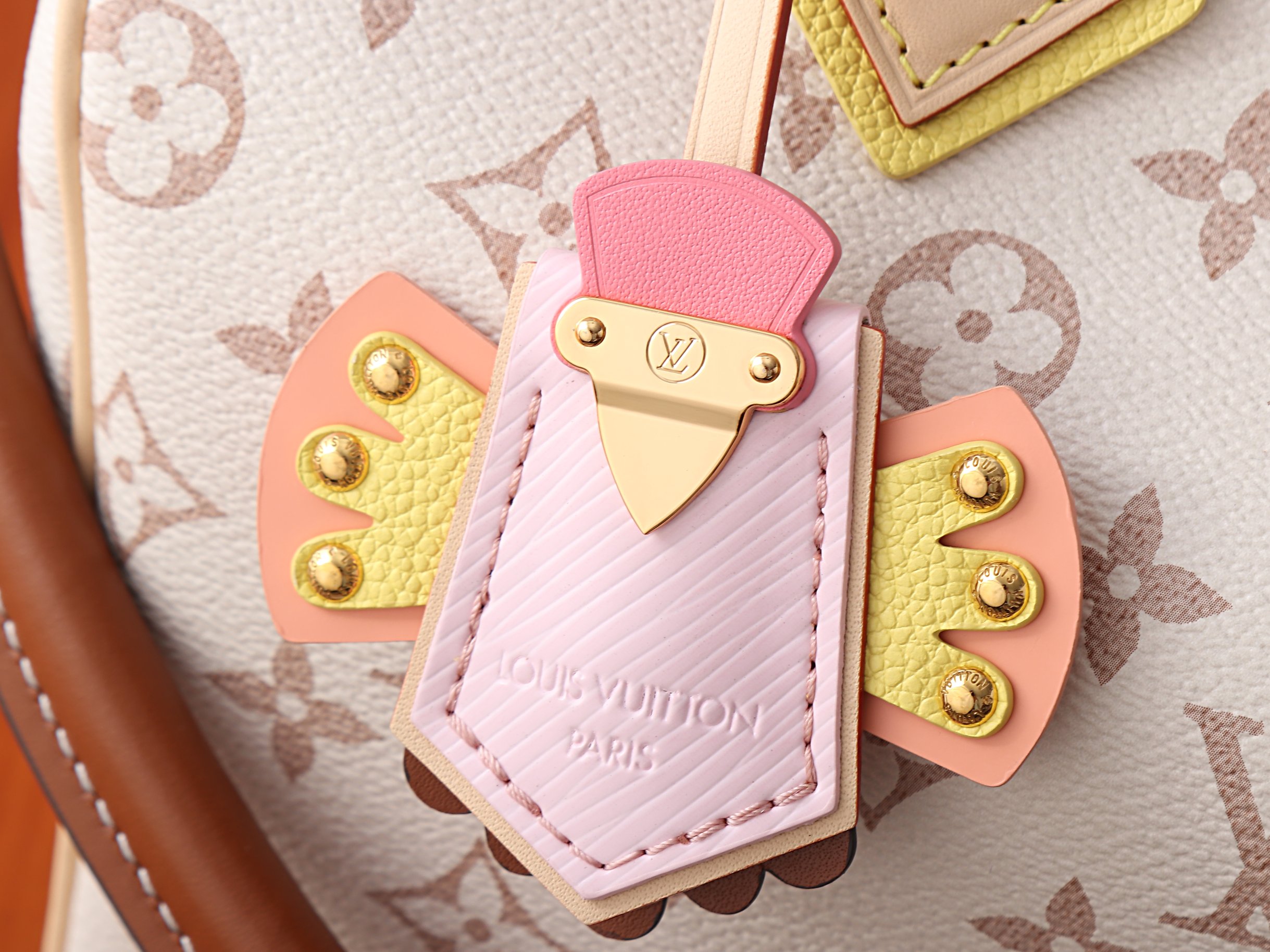 Louis Vuitton LV Crafty Speedy Bandouliere 25 Monogram Dune Handbag - Image 5