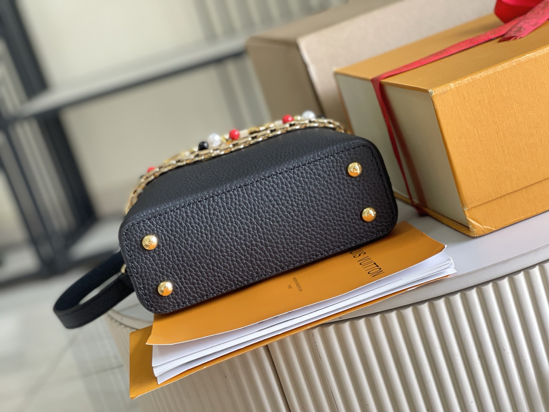 Louis Vuitton Capucines Mini Handbag - Image 5