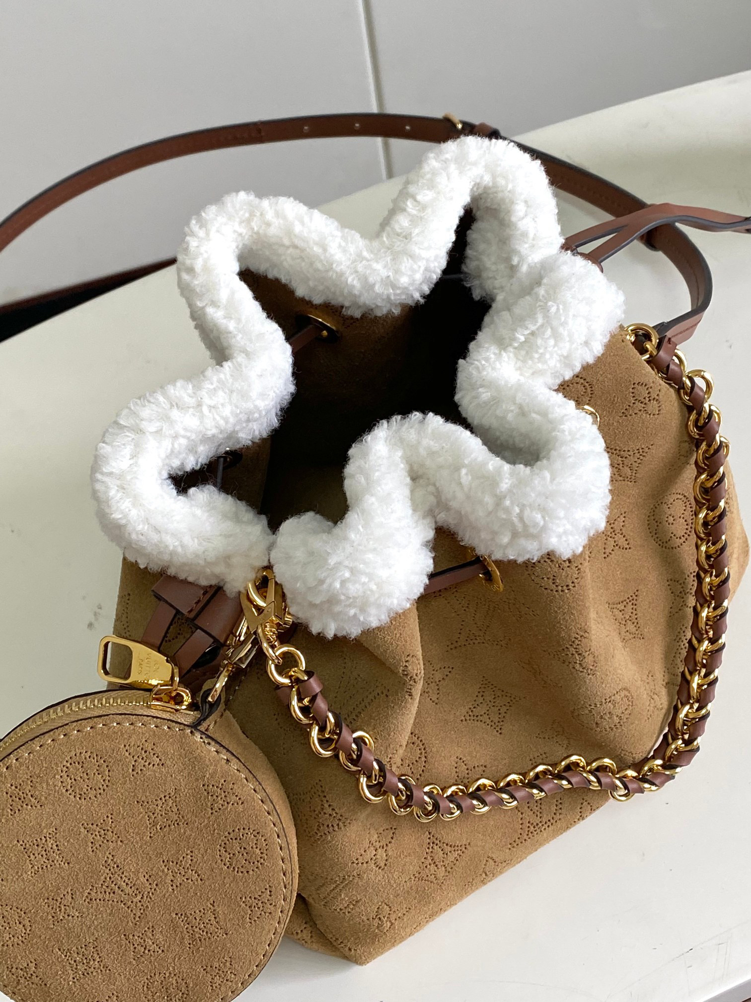 Louis Vuitton Bella Bucket Bag from the LV Ski Collection - Image 5