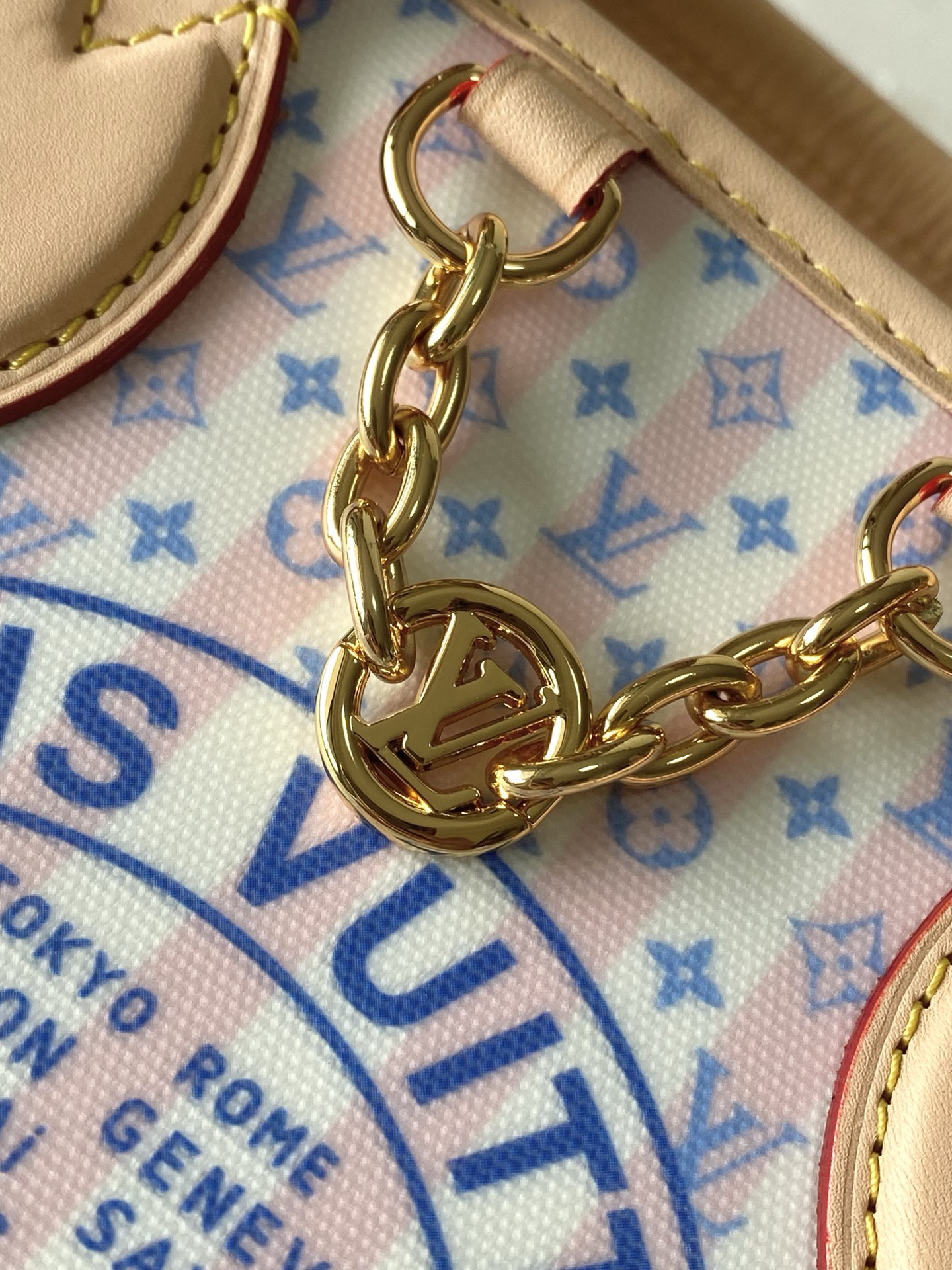 Louis Vuitton LV Stamp All In BB Handbag, Pink, M29477 - Image 5
