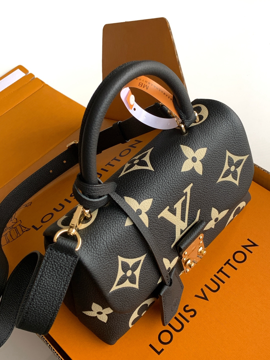 Louis Vuitton Madeleine BB Handbag in Monogram Empreinte Leather - Image 5
