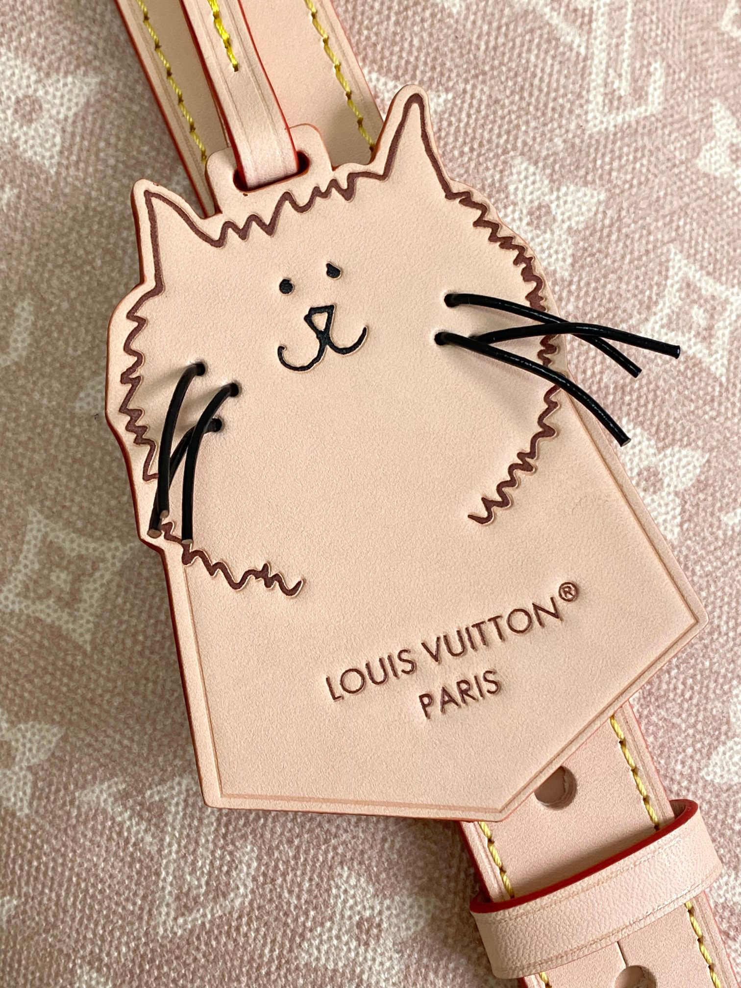 Louis Vuitton LV Travels With Meowgram All In Large Handbag - Image 5