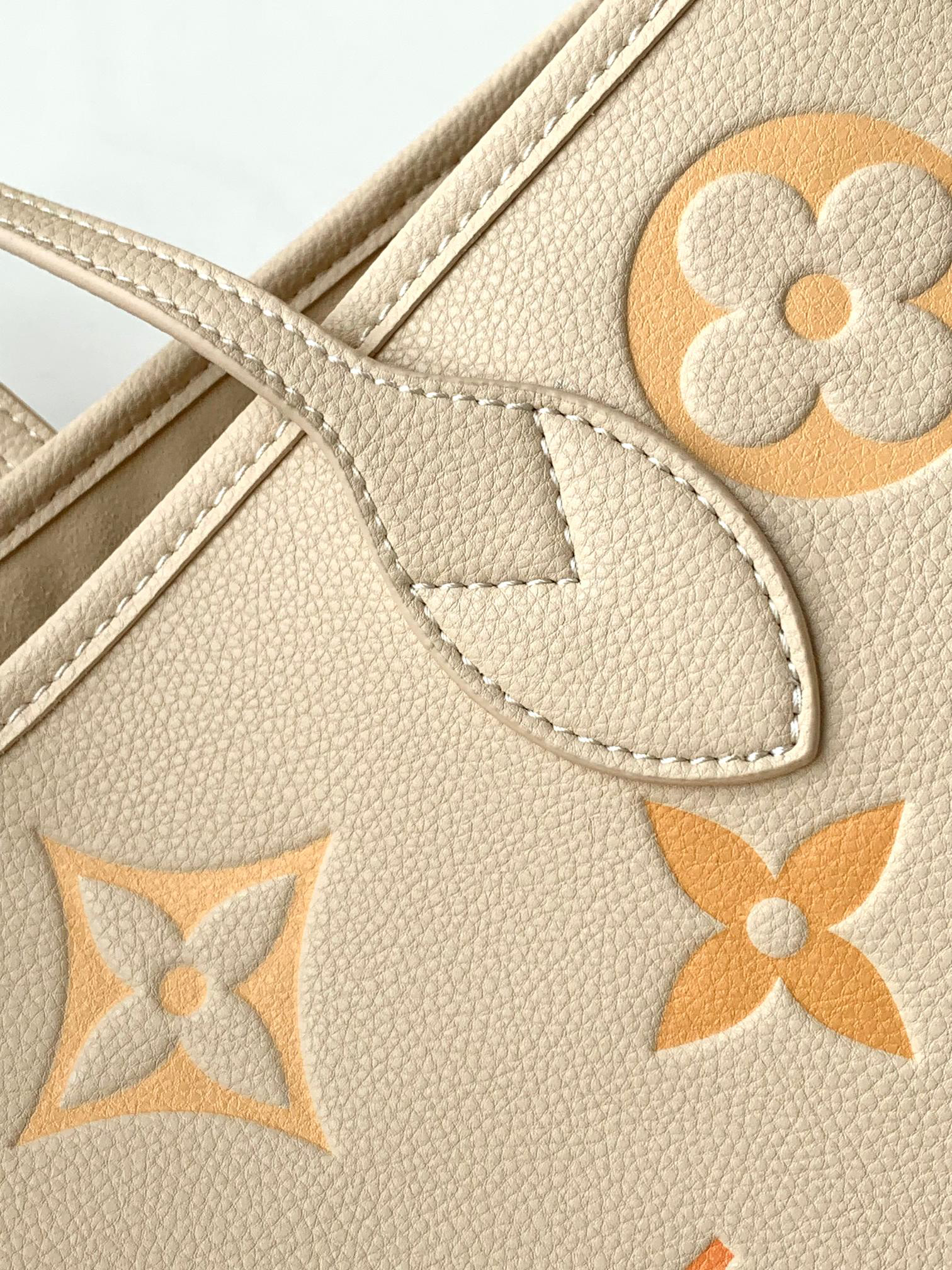 Louis Vuitton Neverfull MM Tote Bag in Monogram Empreinte Leather - Image 5