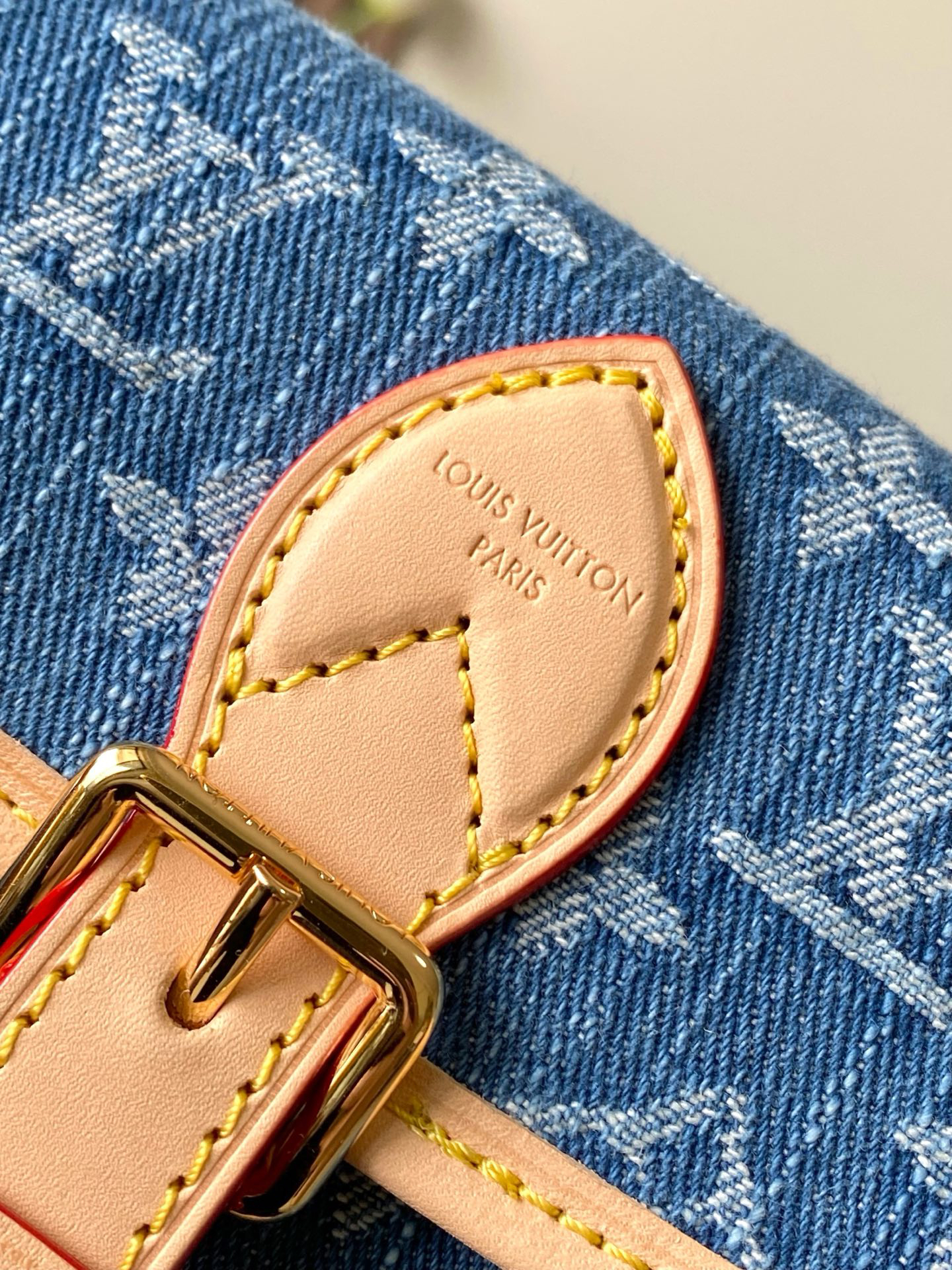 Louis Vuitton Nano Diane Denim Crossbody Bag - Image 5