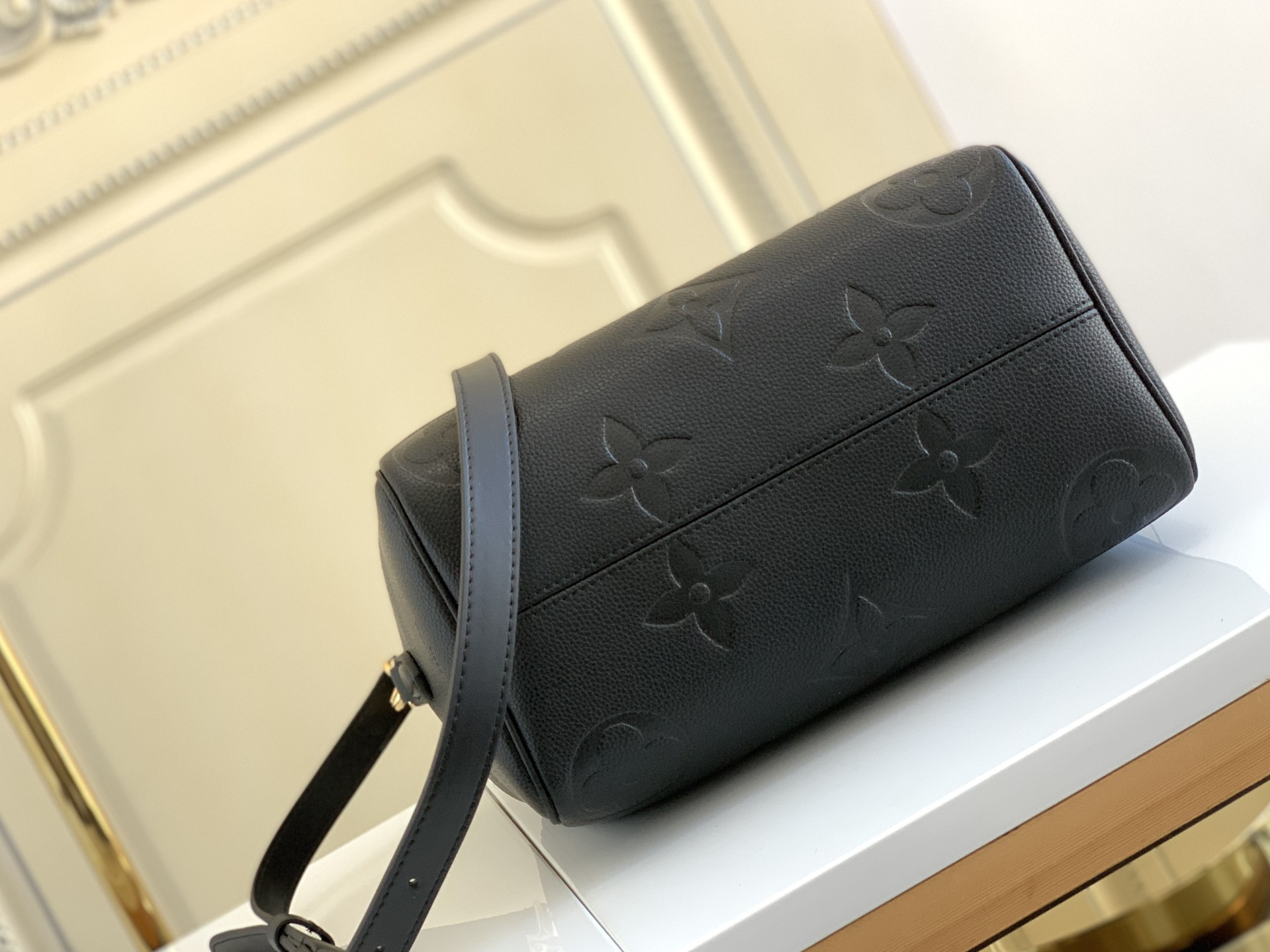 Louis Vuitton Speedy Bandoulière 25 Monogram Empreinte Leather Crossbody Bag - Image 5