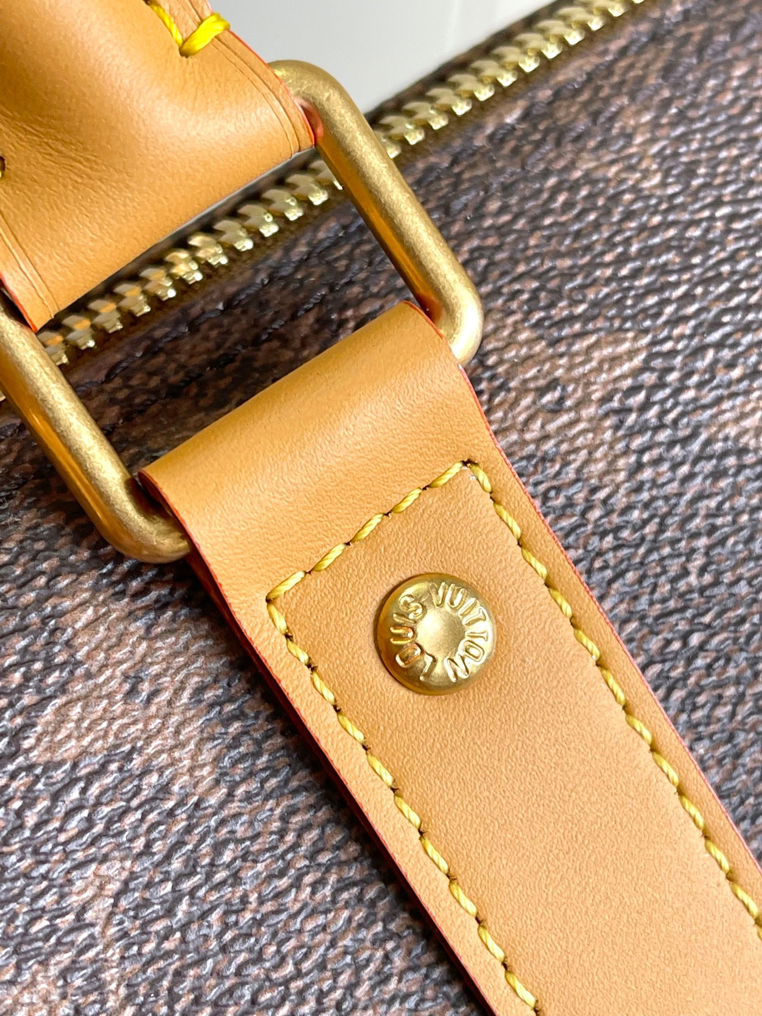 Louis Vuitton Keepall Bandoulière 25 Monogram Dust Travel Bag - Image 5