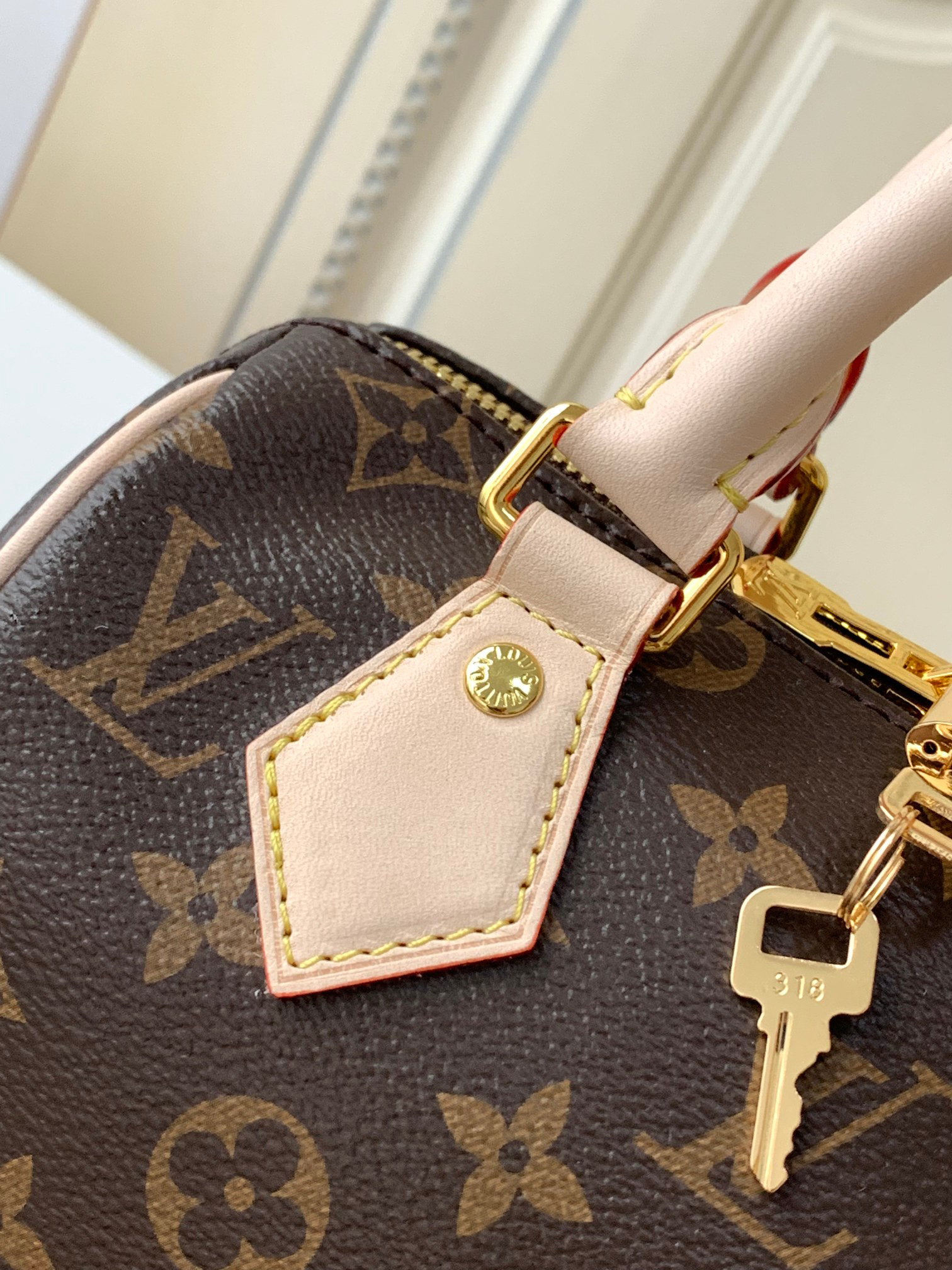 Louis Vuitton Speedy Bandoulière 20 Monogram Crossbody Bag - Image 5