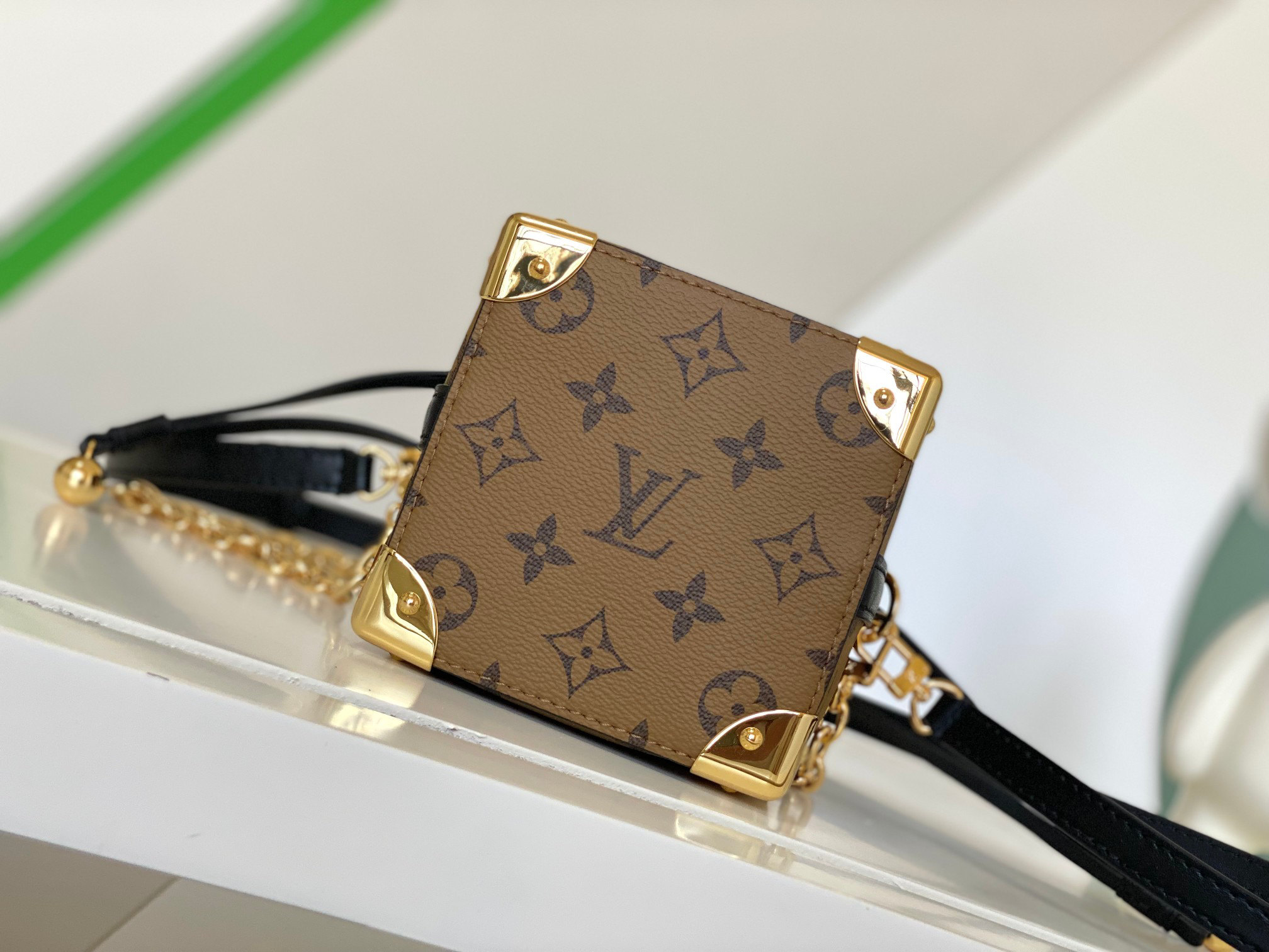 Noe Mini Bucket Bag in Monogram Reverse Canvas - Image 5