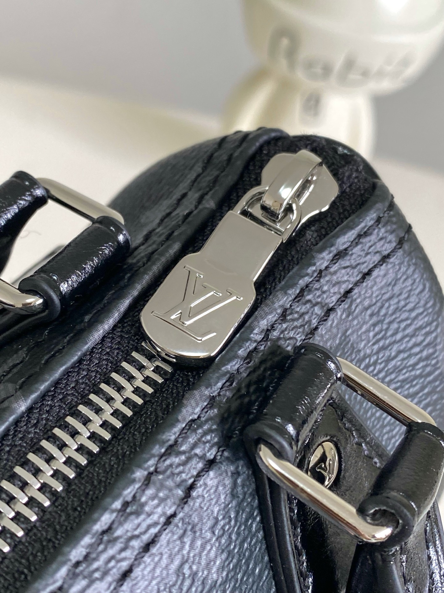 Louis Vuitton Nano Speedy Monogram Eclipse Crossbody Bag M26573 - Image 5