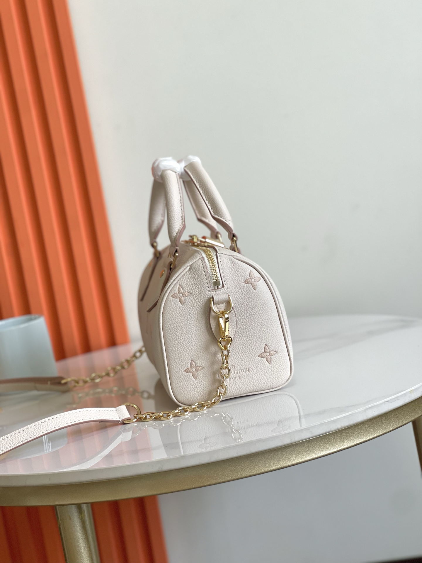 Louis Vuitton Speedy Bandoulière 20 Monogram Empreinte Leather Crossbody Bag - Image 5