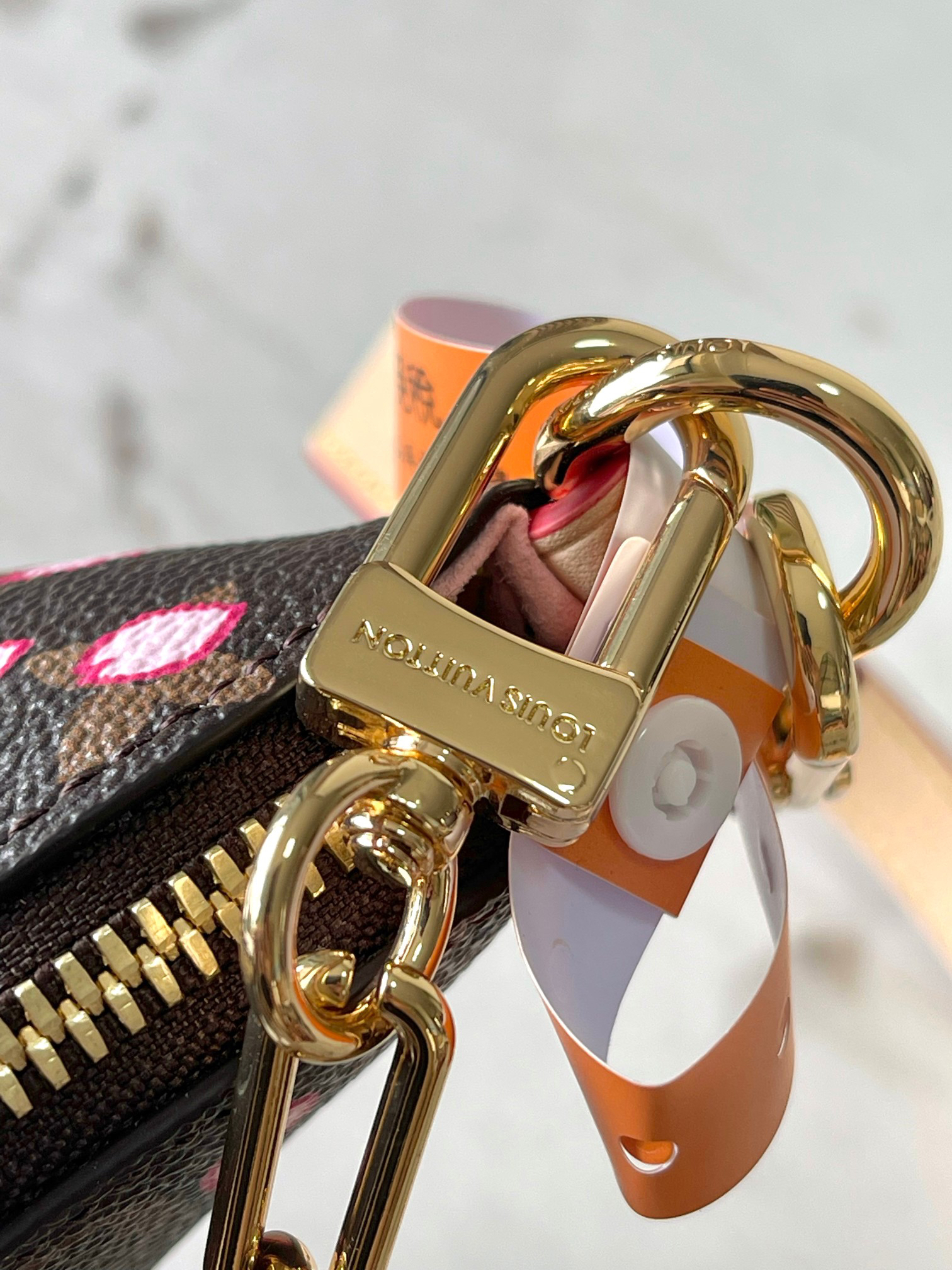 Louis Vuitton Boulogne Bag in Cherry Blossom Monogram Canvas - Image 5