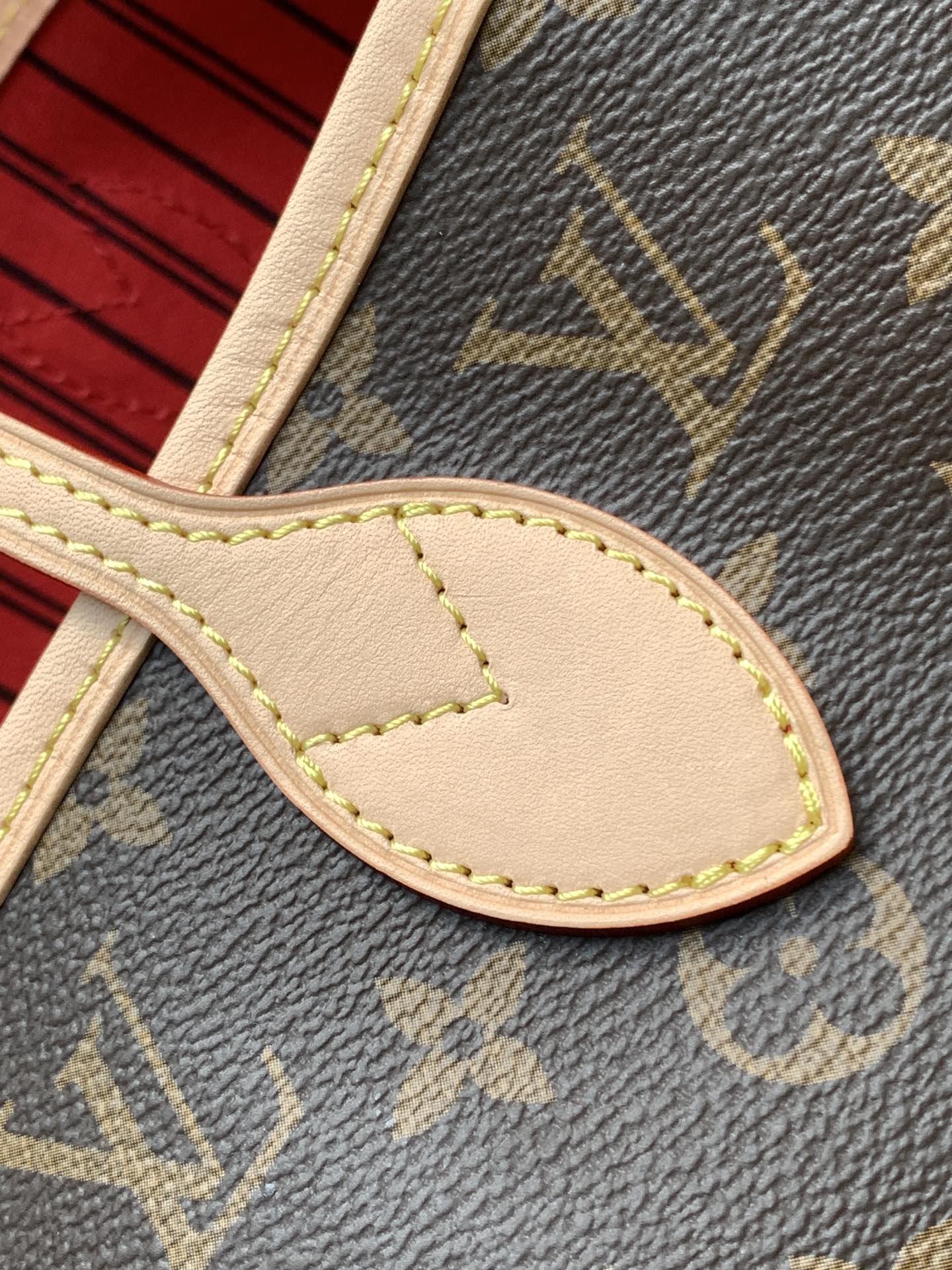 Louis Vuitton Neverfull MM Damier Ebene Tote Bag - Image 5