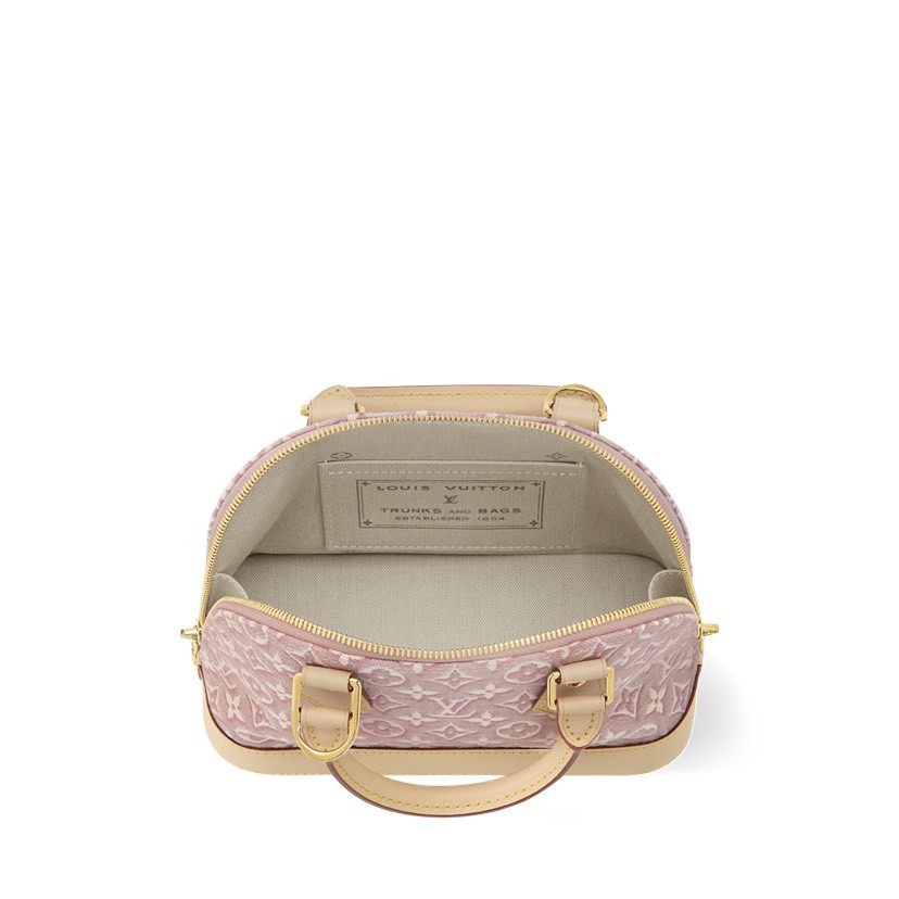 Louis Vuitton Alma BB Denim Crossbody Bag - Image 5