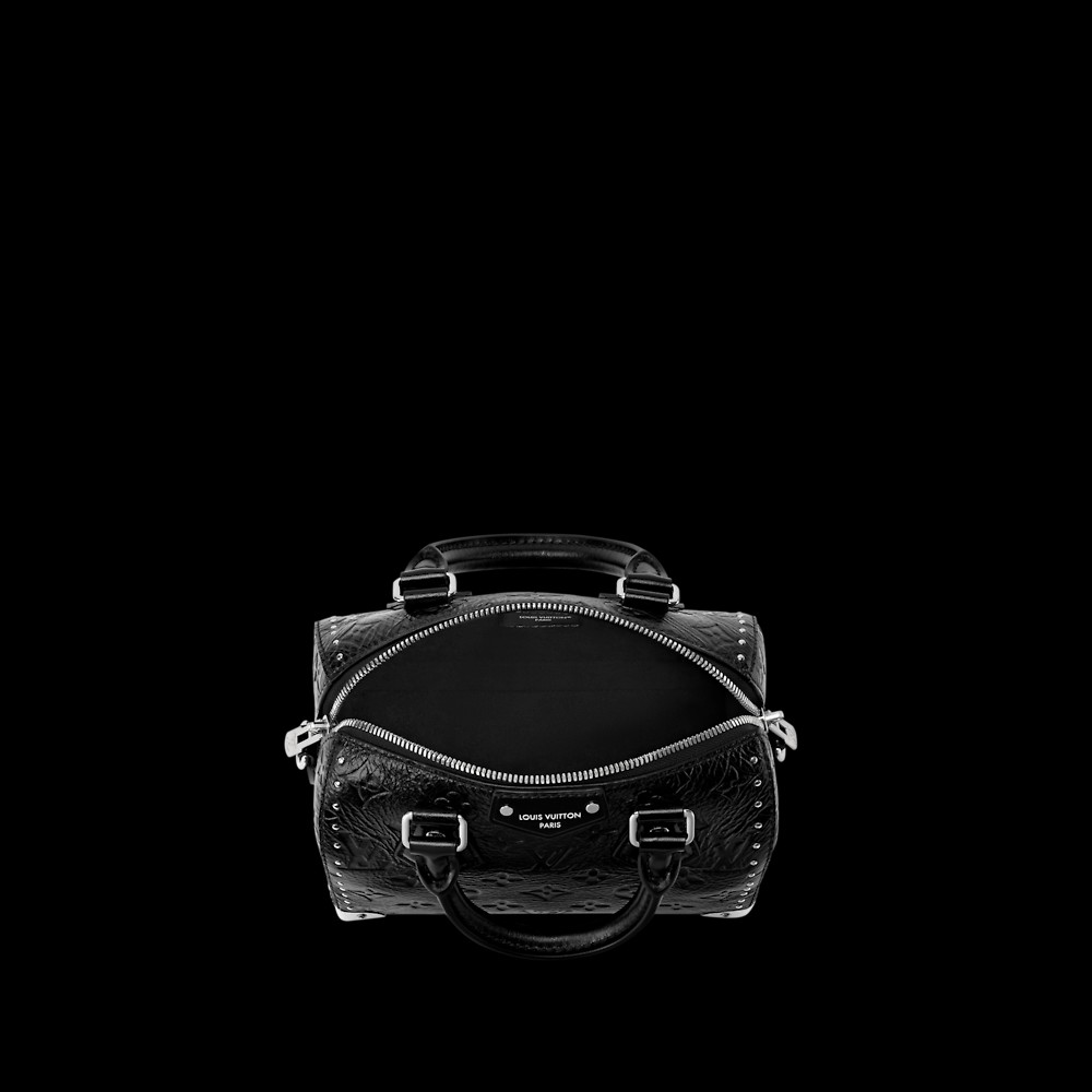 Louis Vuitton Speedy Trunk 20 Leather Crossbody Bag - Image 5