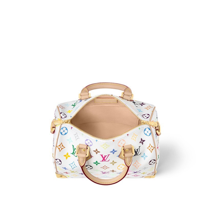 Louis Vuitton x Takashi Murakami Speedy Bandoulière 25 Handbag - Image 5