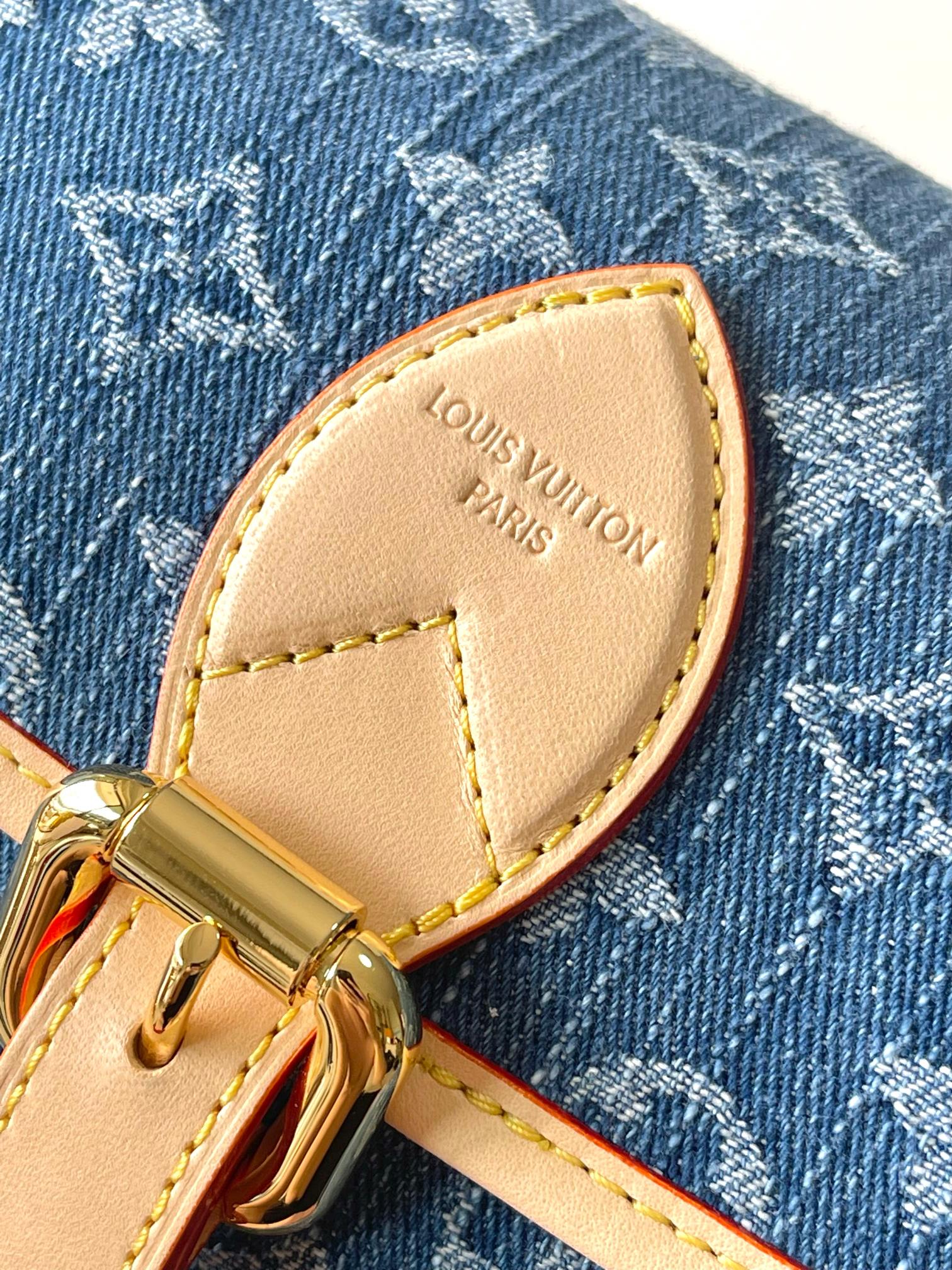 Diane Denim Crossbody Bag M13070 - Image 5