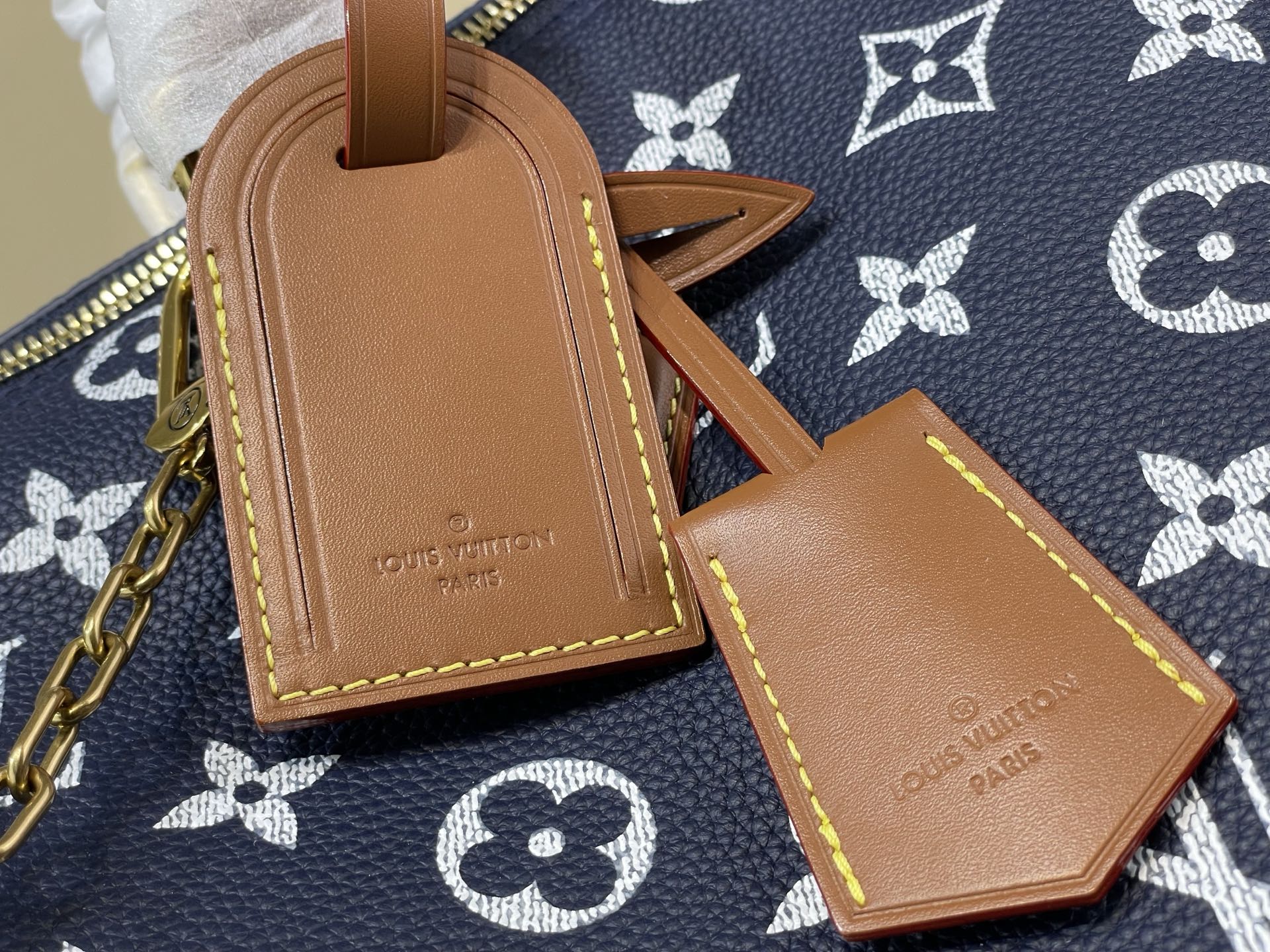 Louis Vuitton Speedy P9 Bandoulière 40 Monogram Leather Handbag - Image 5