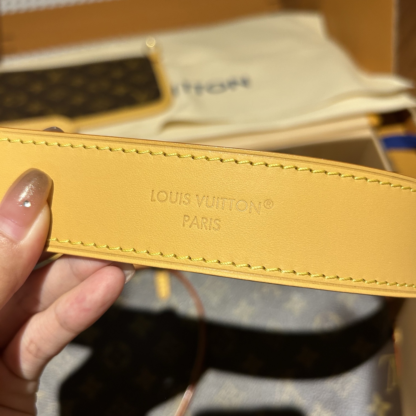 Louis Vuitton CarryAll M46203 Monogram Leather Handbag - Image 5