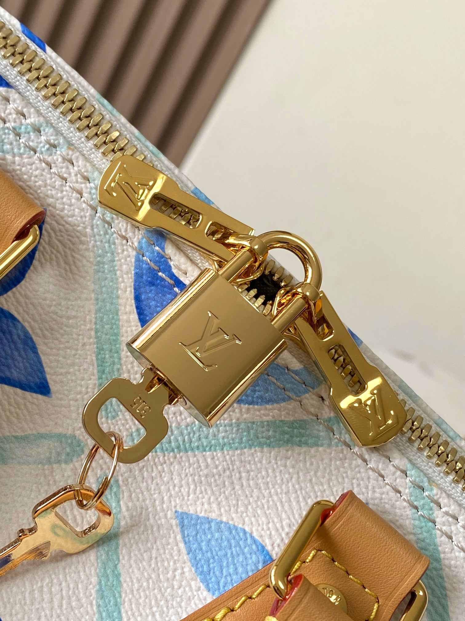 Louis Vuitton Speedy Bandoulière 25 Handbag in Blue - Image 5