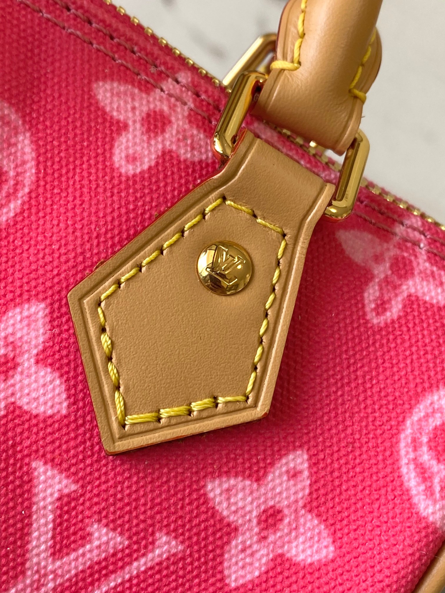 Louis Vuitton Nano Speedy Handbag - Pink Multicolor Monogram - Image 5