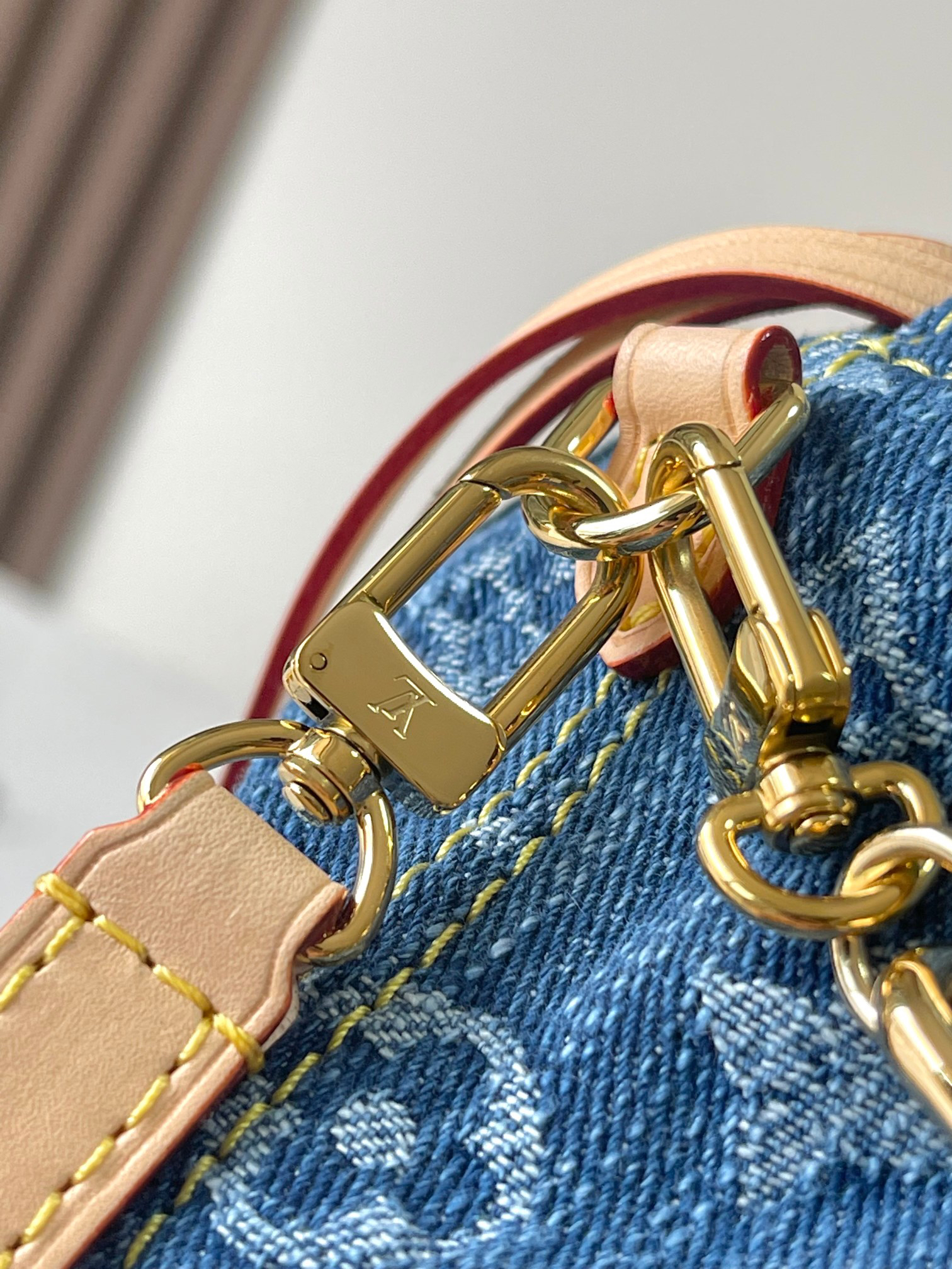 NANO NOÉ Denim Crossbody Bag - Image 5