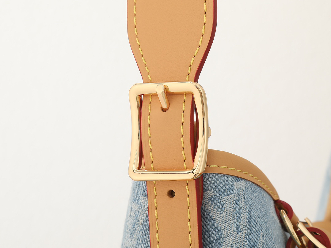 Carryall Small Handbag in Monogram Denim - Image 5