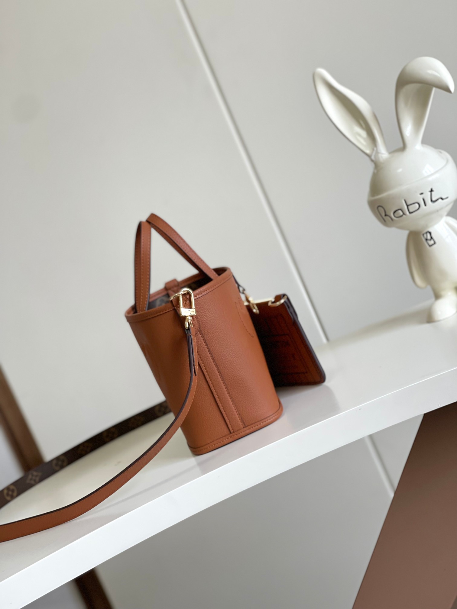 Louis Vuitton Neverfull BB Tote Bag in Damier Azur Canvas - Image 5