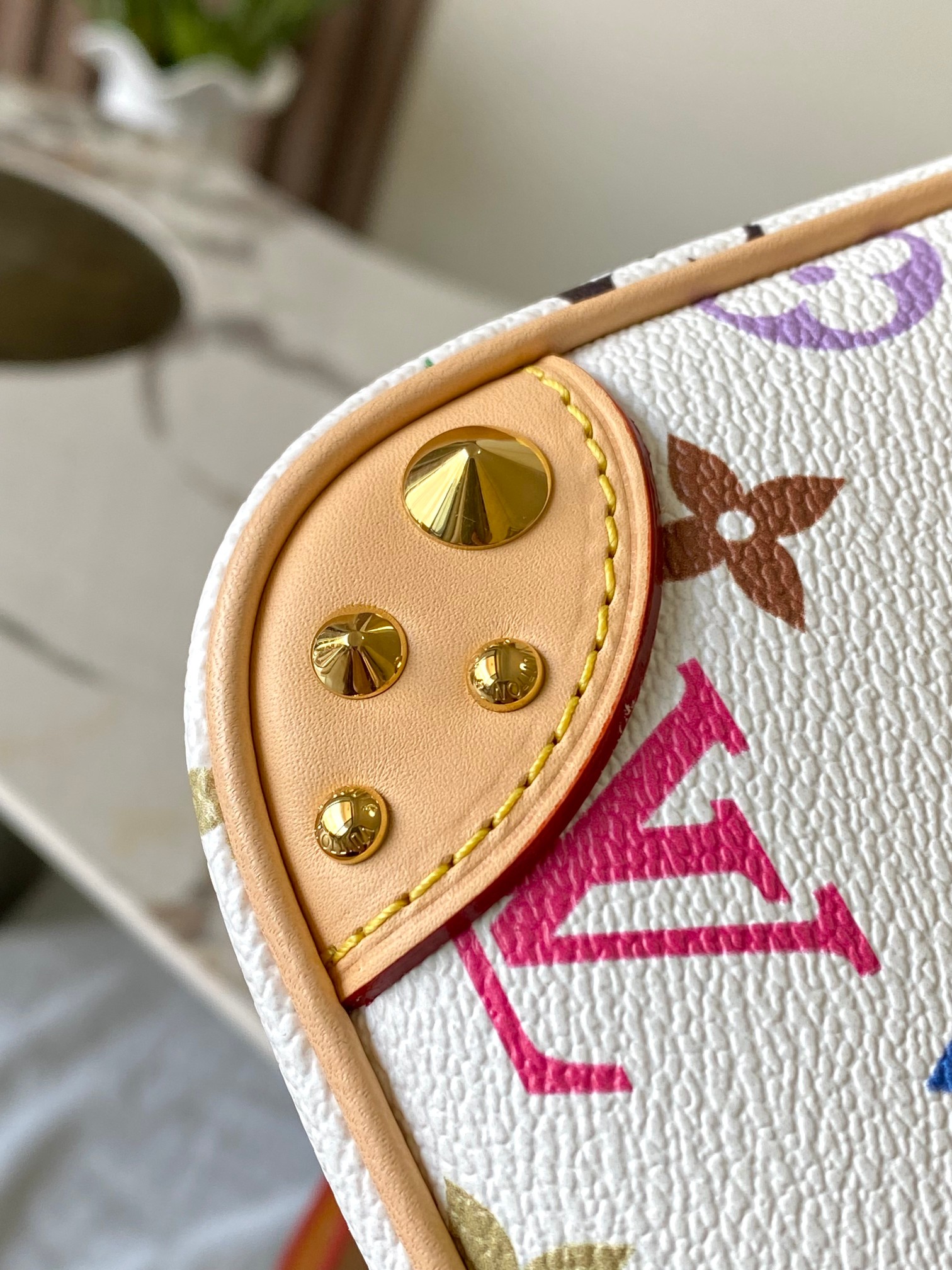 Louis Vuitton x Takashi Murakami DIANE Monogram Crossbody Bag - Image 5