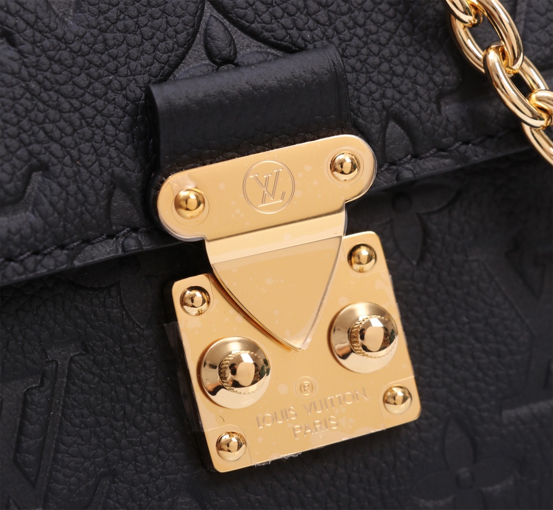 Louis Vuitton Monogram Empreinte Trapezoid Shoulder Bag M82836 M82637 - Image 5