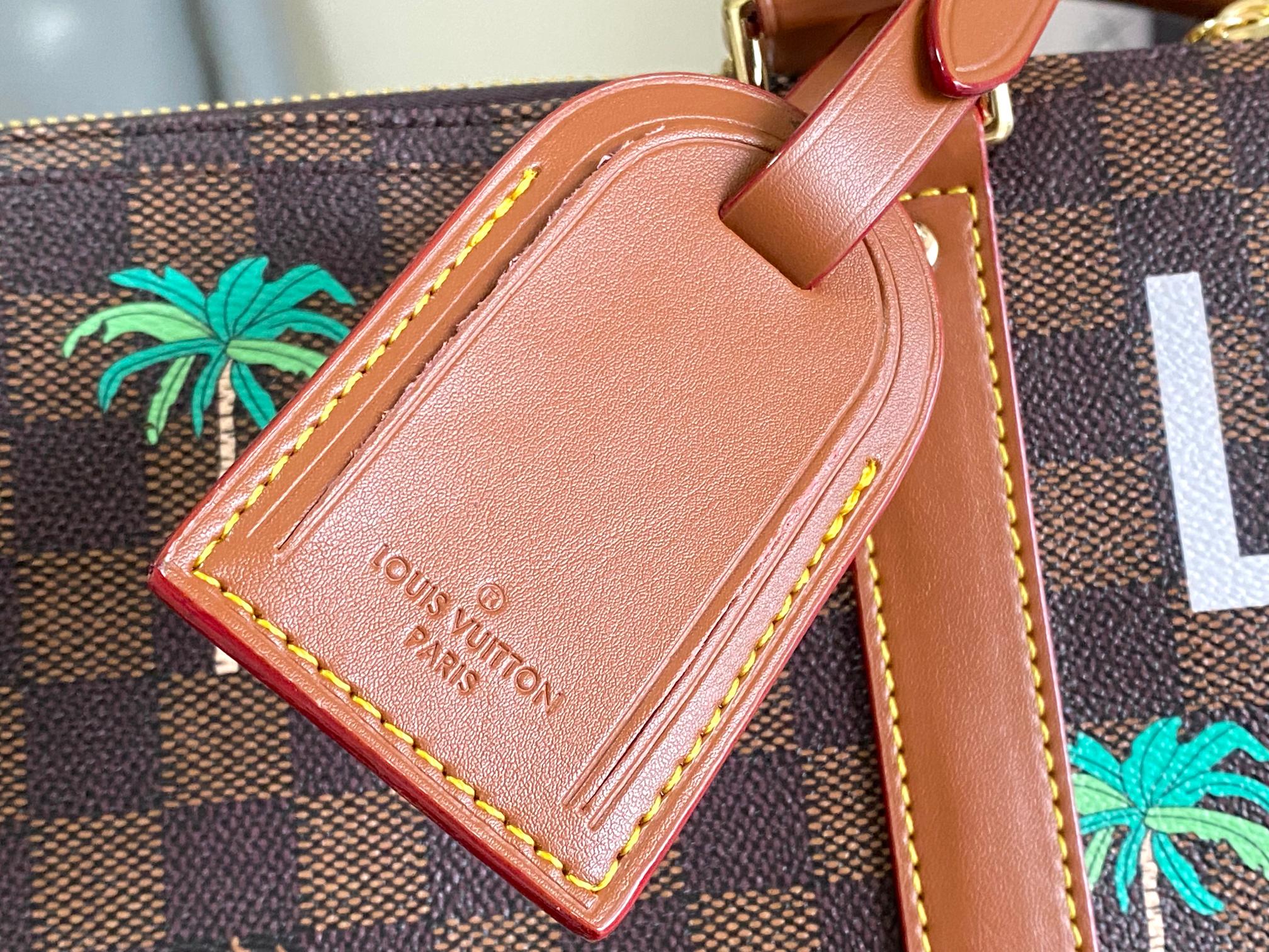 Louis Vuitton Heritage Keepall 50 Travel Bag - Image 5