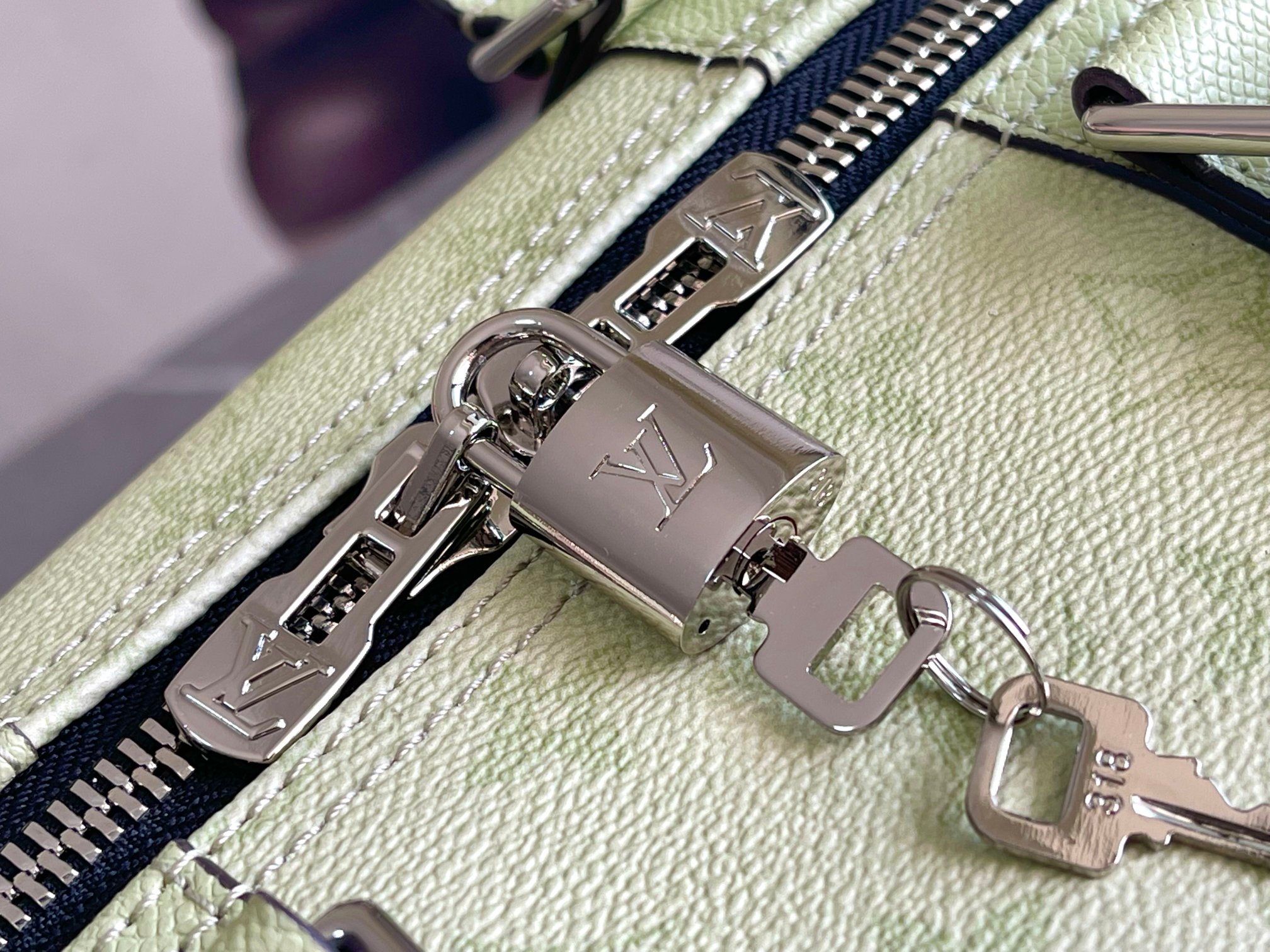 Louis Vuitton Keepall 45 Classic Monogram Travel Bag - Image 5