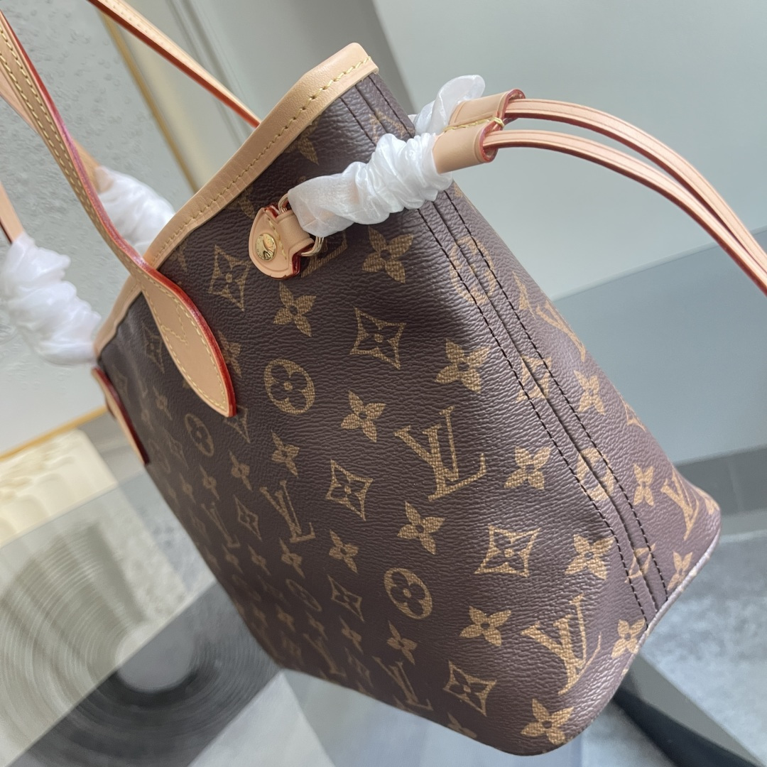 Neverfull PM Tote Bag in Damier Ebene Canvas - Image 5