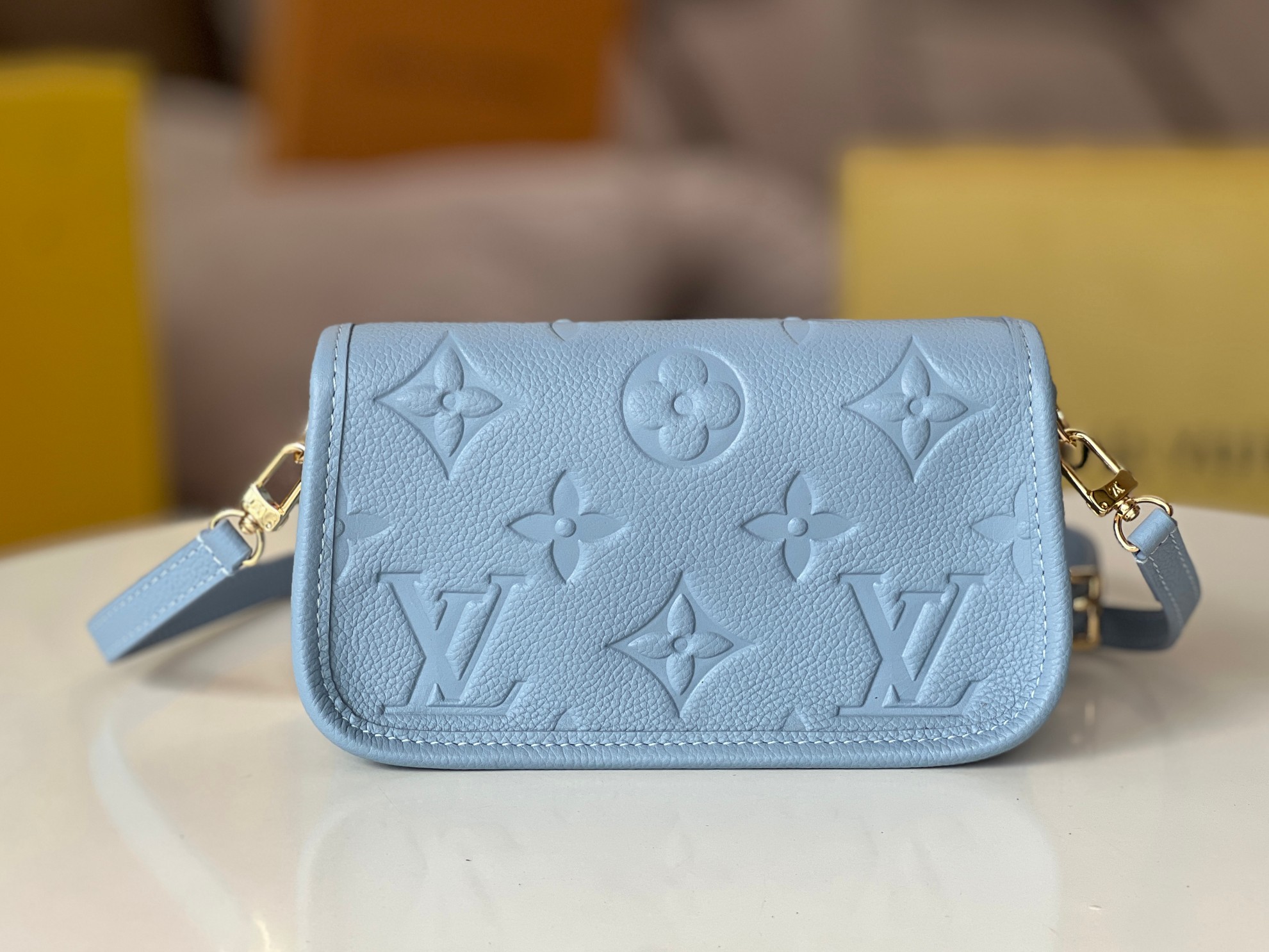 Louis Vuitton Nano Diane Monogram Empreinte Leather Shoulder Bag - Image 5