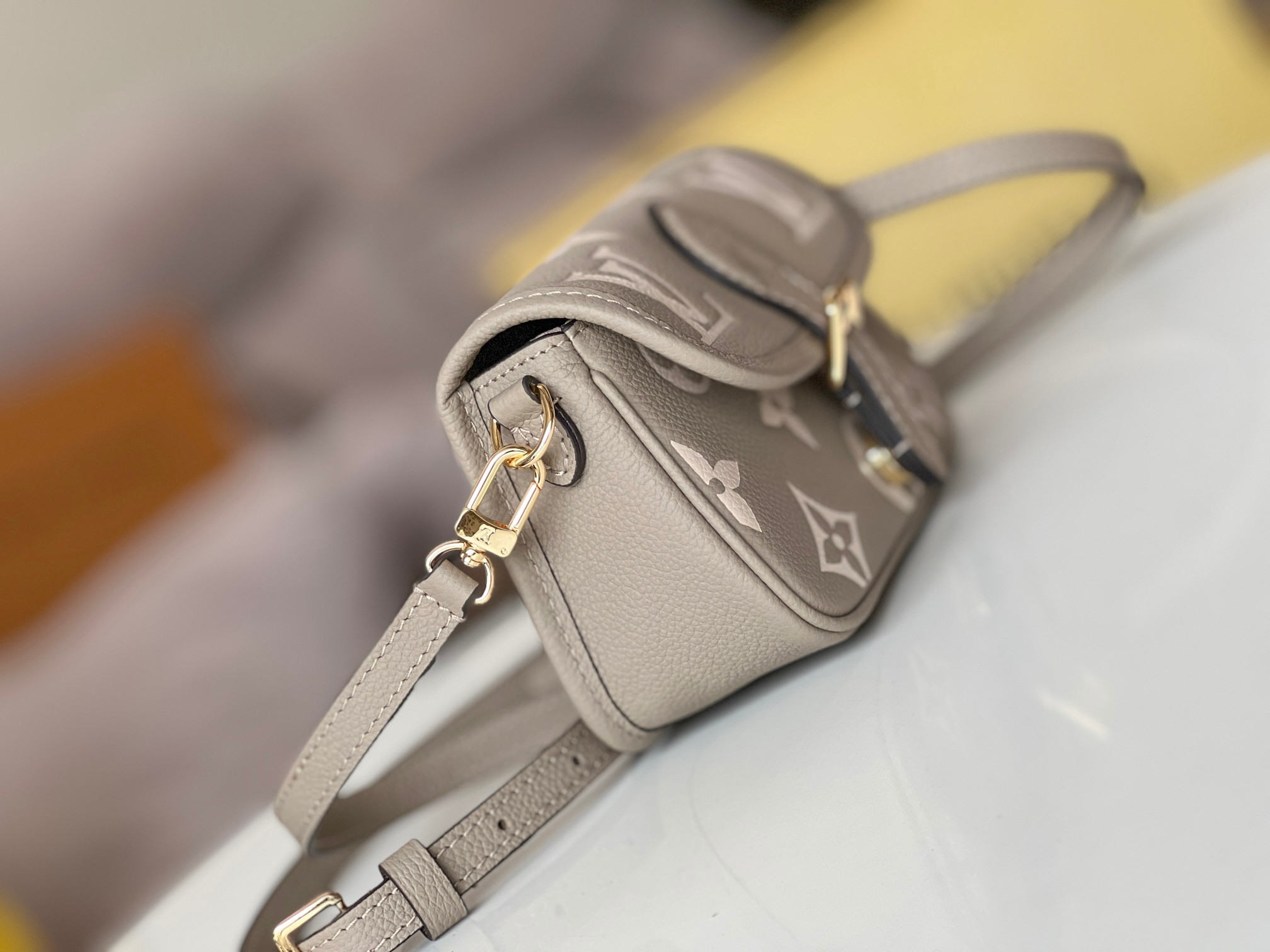 Louis Vuitton Nano Diane Monogram Empreinte Leather Handbag - Image 5