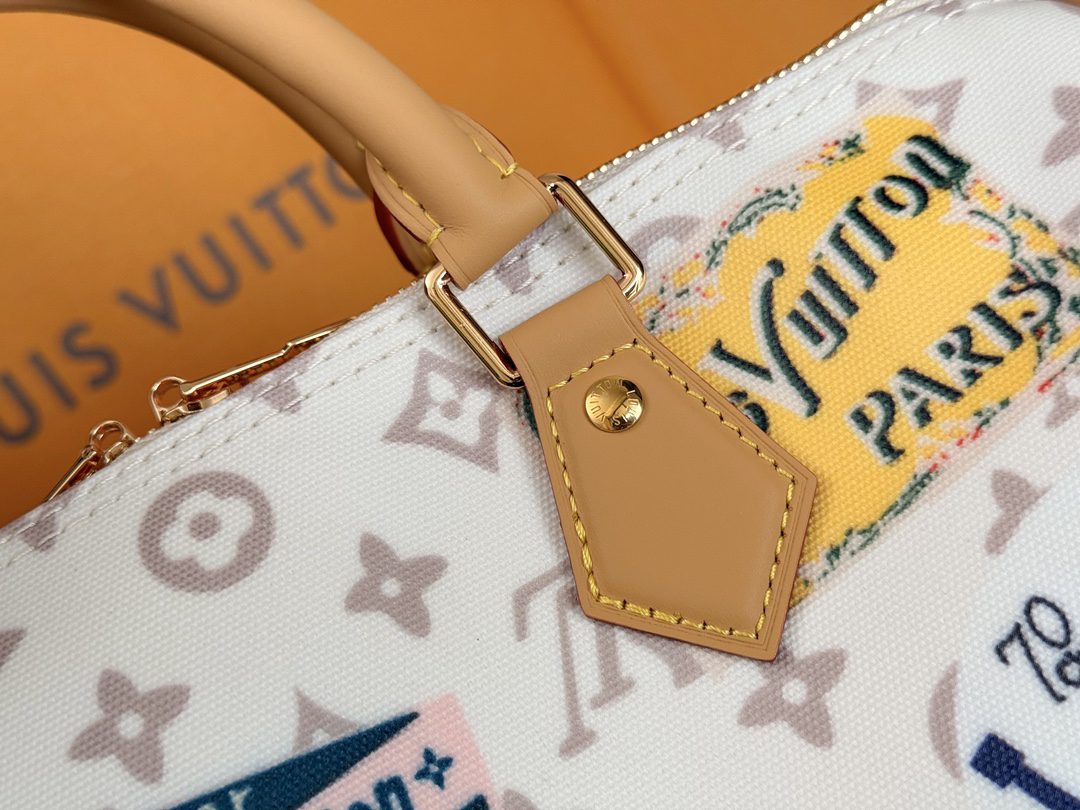 Louis Vuitton Speedy Soft 30 Handbag in Monogram Dune - Image 5