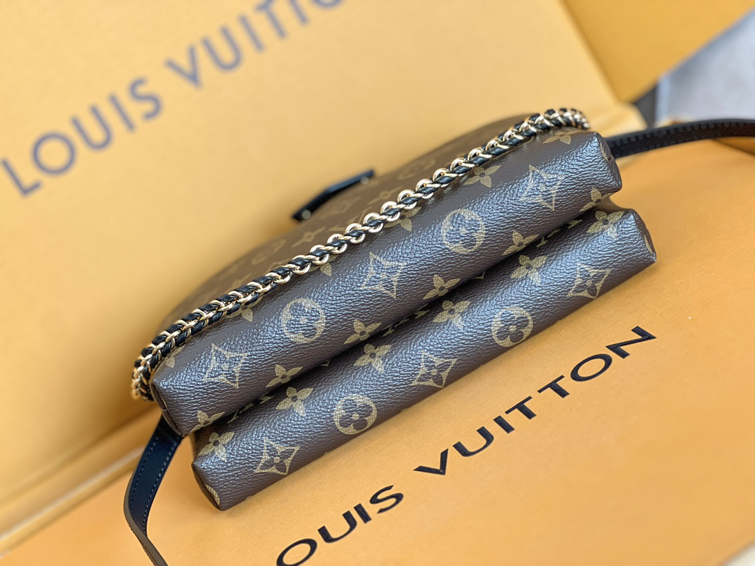 Louis Vuitton Alma Handbag with Woven Chain - Image 5