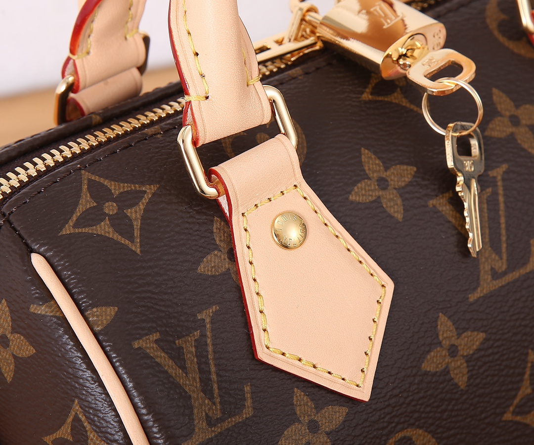 Louis Vuitton Speedy Bandoulière 20 Monogram Canvas Crossbody Bag - Image 5