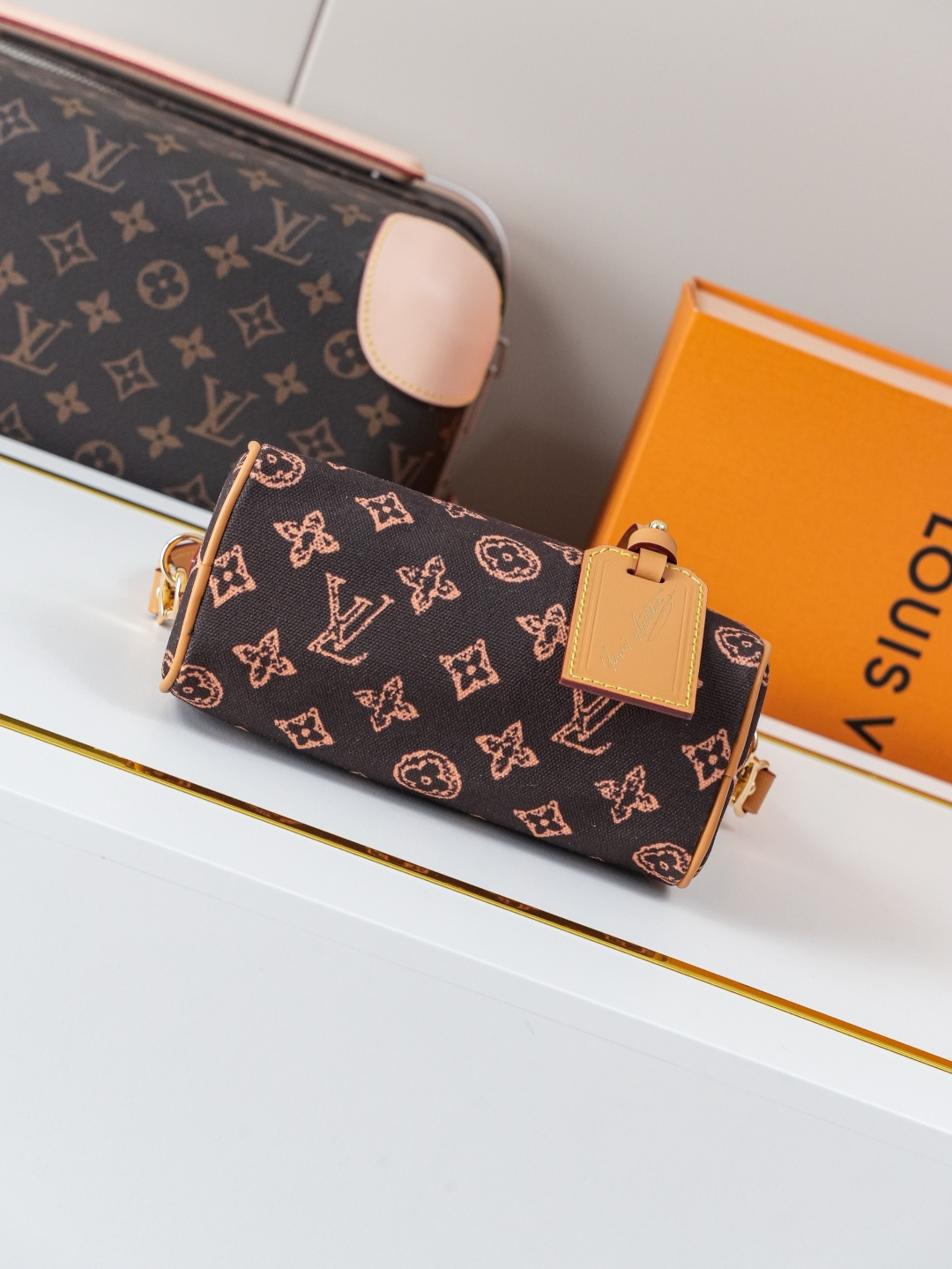 Louis Vuitton Nano Speedy Monogram Handbag - Image 5