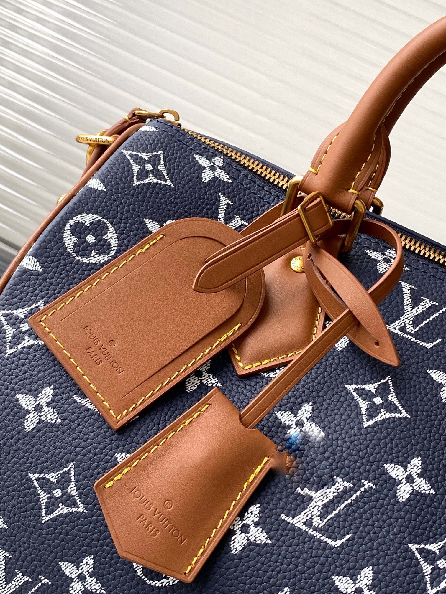 Louis Vuitton Speedy P9 Bandoulière 30 Handbag in Monogram Leather - Image 5