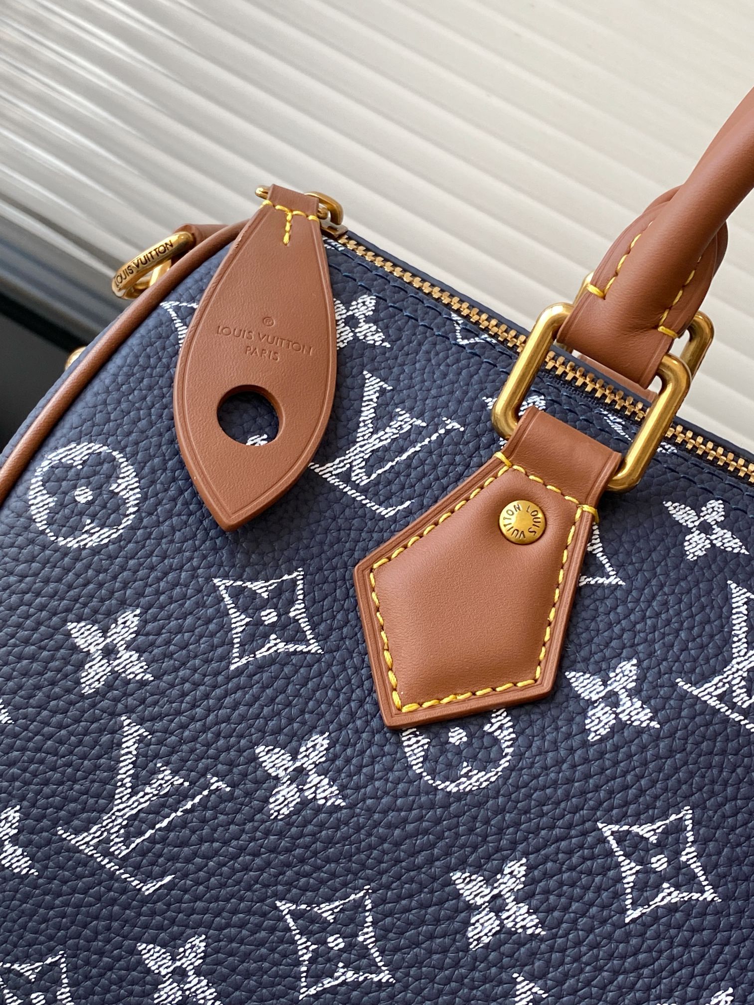 Speedy P9 Bandoulière 25 Monogram Leather Handbag - Image 5