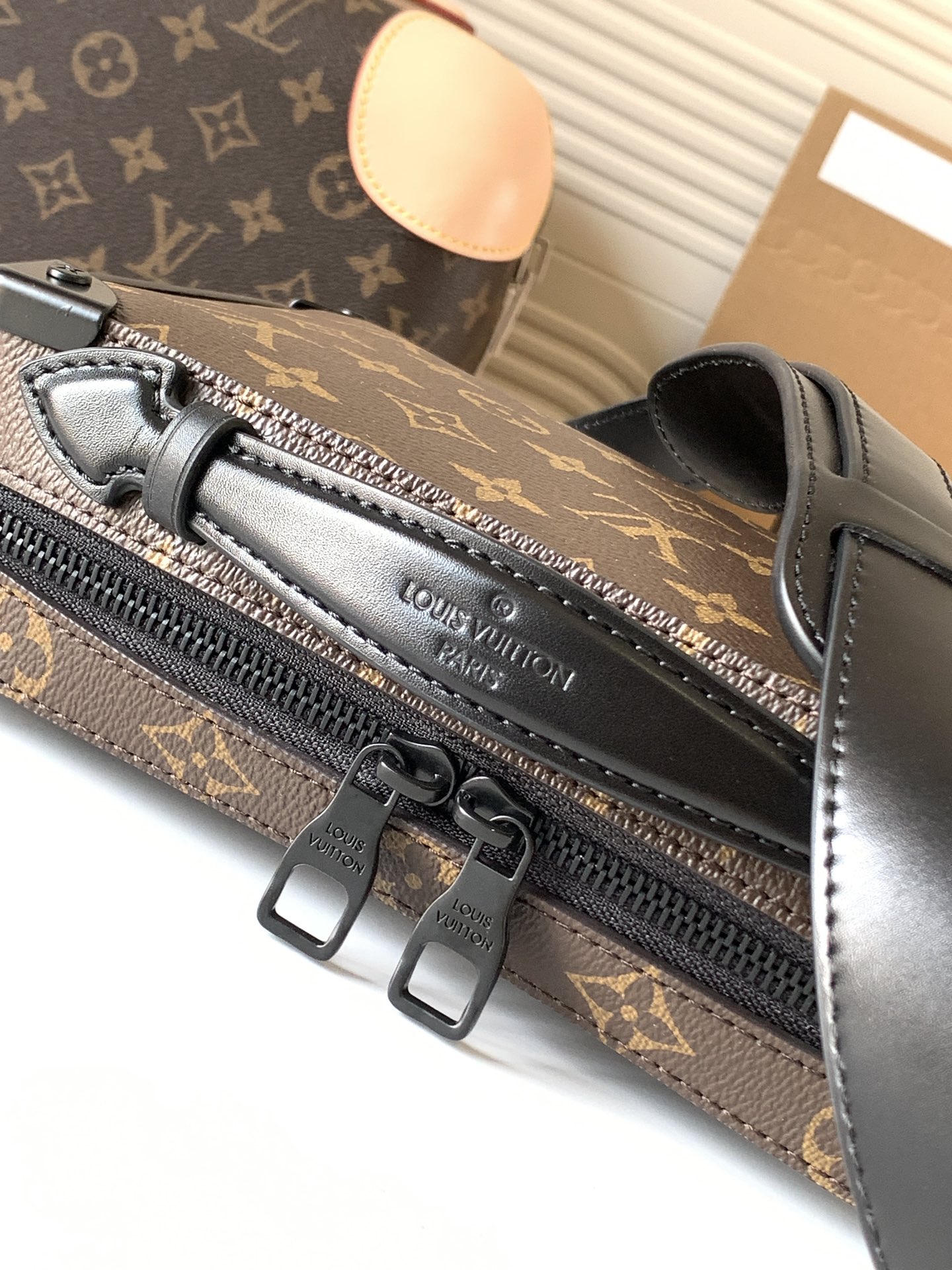 Louis Vuitton Handle Soft Trunk Bag in Monogram Macassar Canvas - Image 5