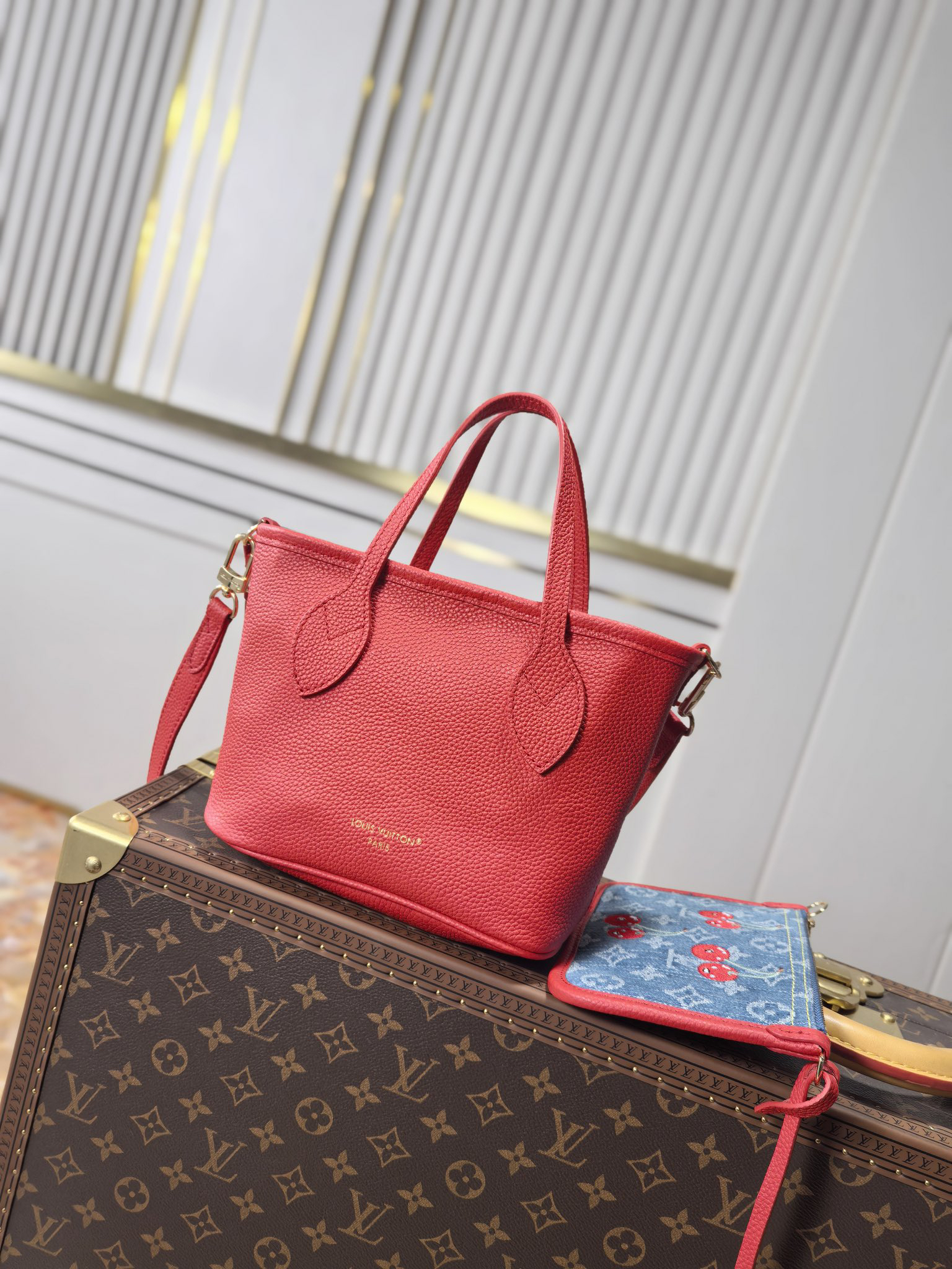 Louis Vuitton x Takashi Murakami Neverfull Inside Out BB Tote Bag - Image 5