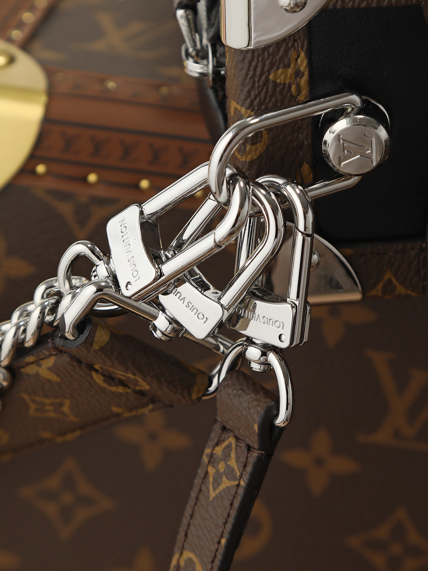 Louis Vuitton Side Trunk Vibe Leather Bag M15195 - Image 5