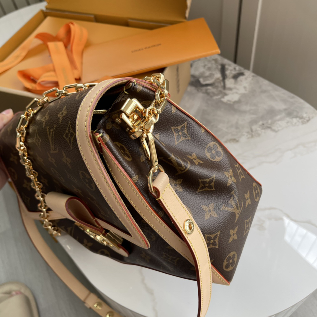 Louis Vuitton Dauphine Soft Large Handbag - Image 5